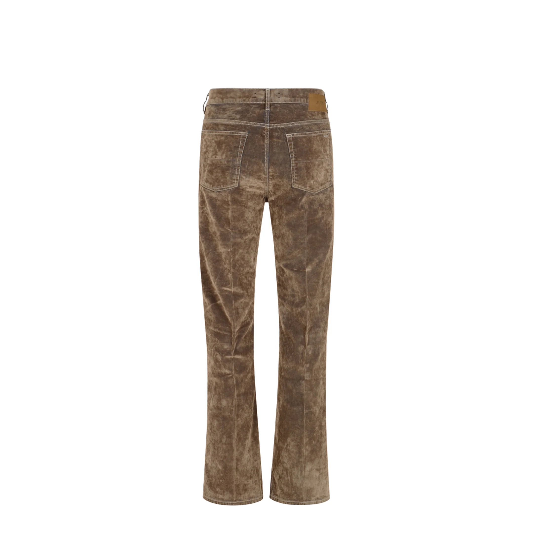 Men Jeans Brown - Image 4