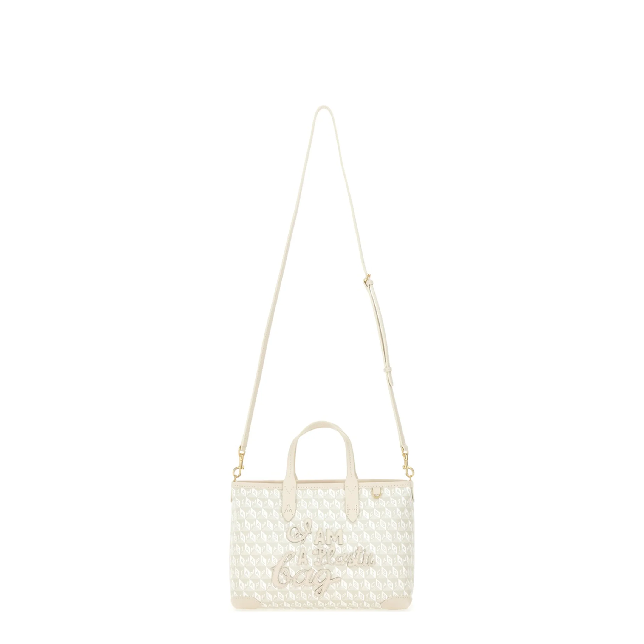 Xs Tote Bag With I Am A Plastic Bag Pattern - Image 2
