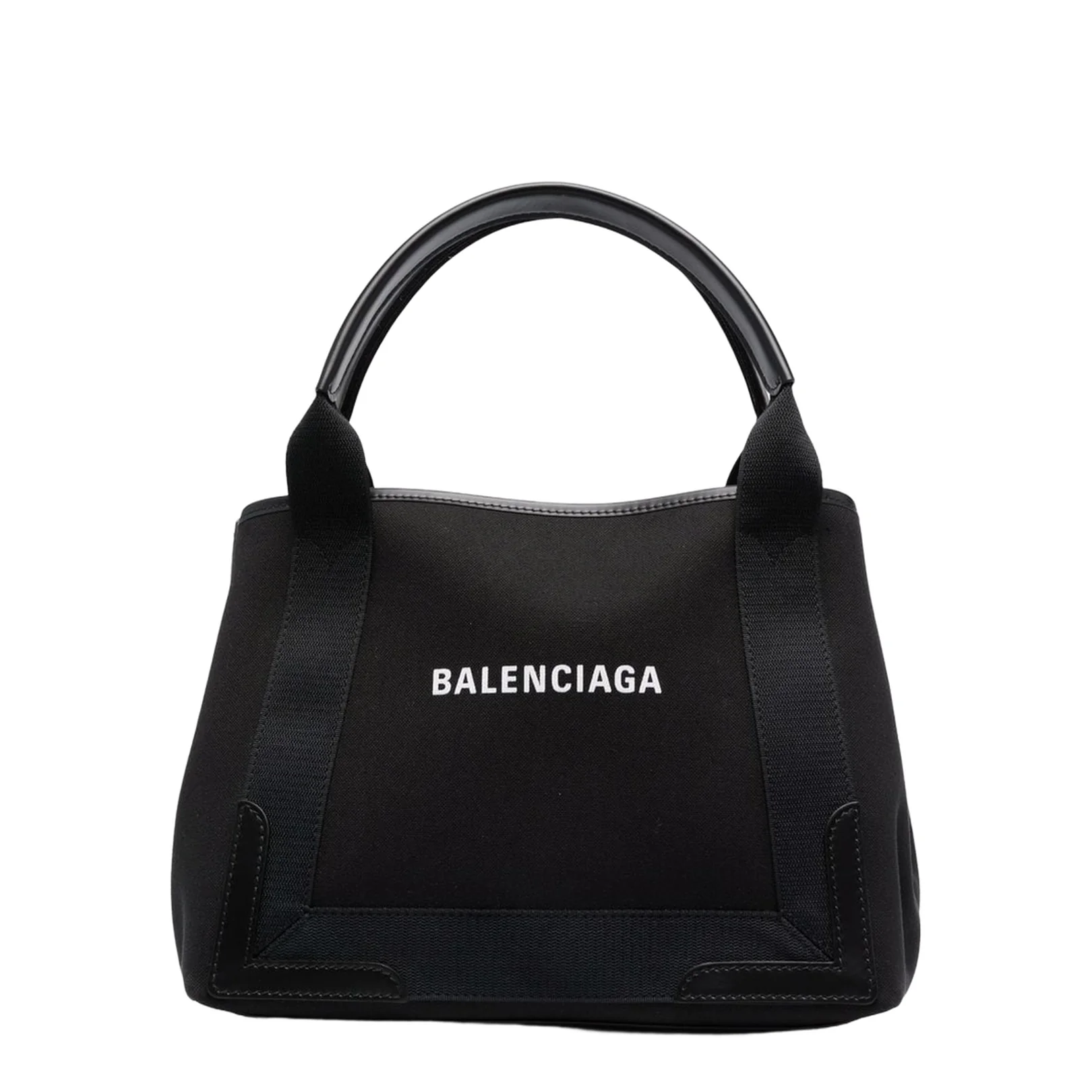 Navy Cabas Small Tote Bag