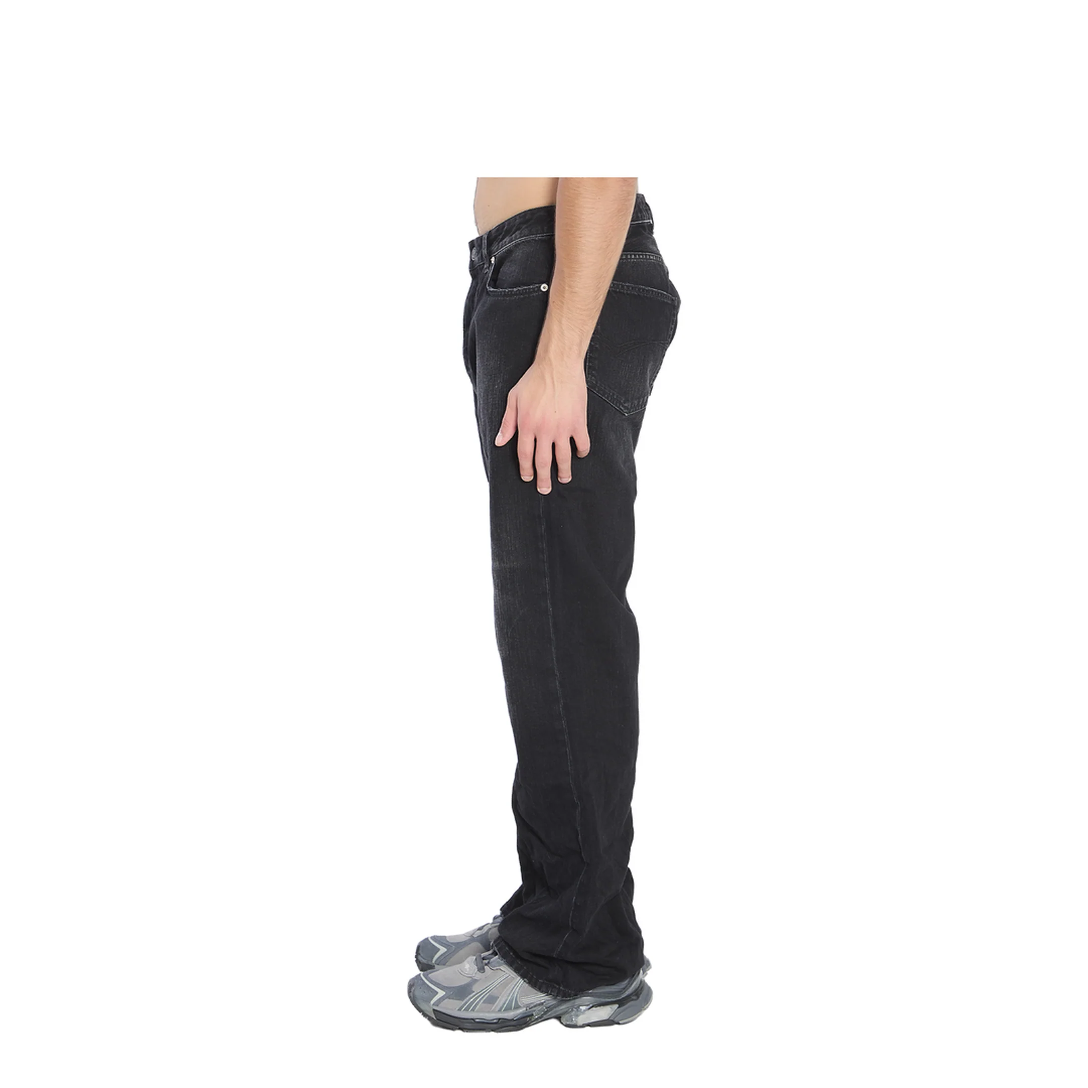 Distressed Relaxed Jeans - Image 3
