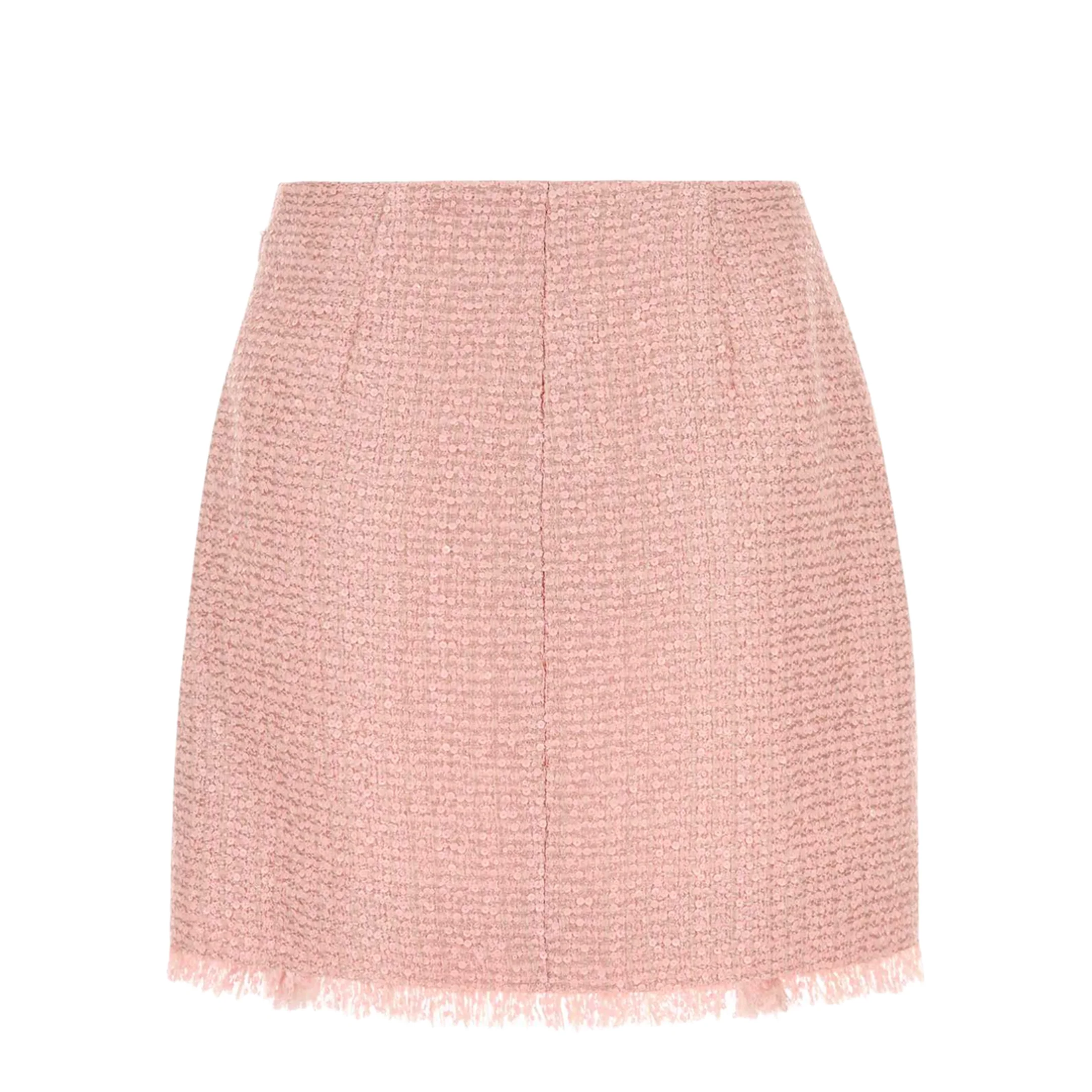 Short Sequinned Tweed Skirts - Image 4