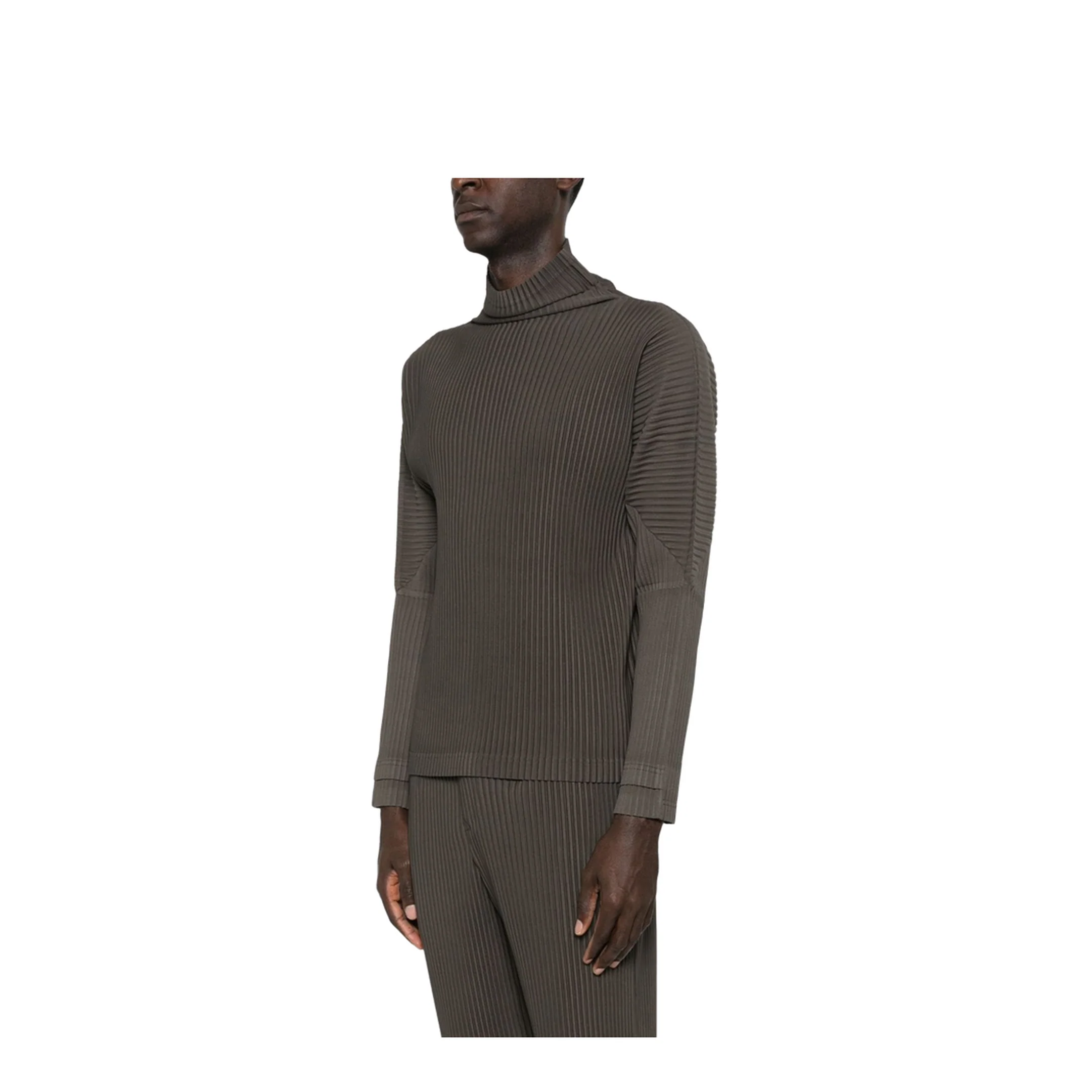 Plisse Knit Sweater - Image 3