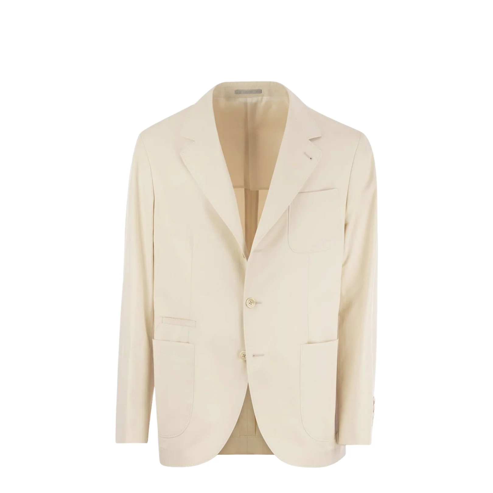 Deconstructed Cotton and Cashmere Jacket