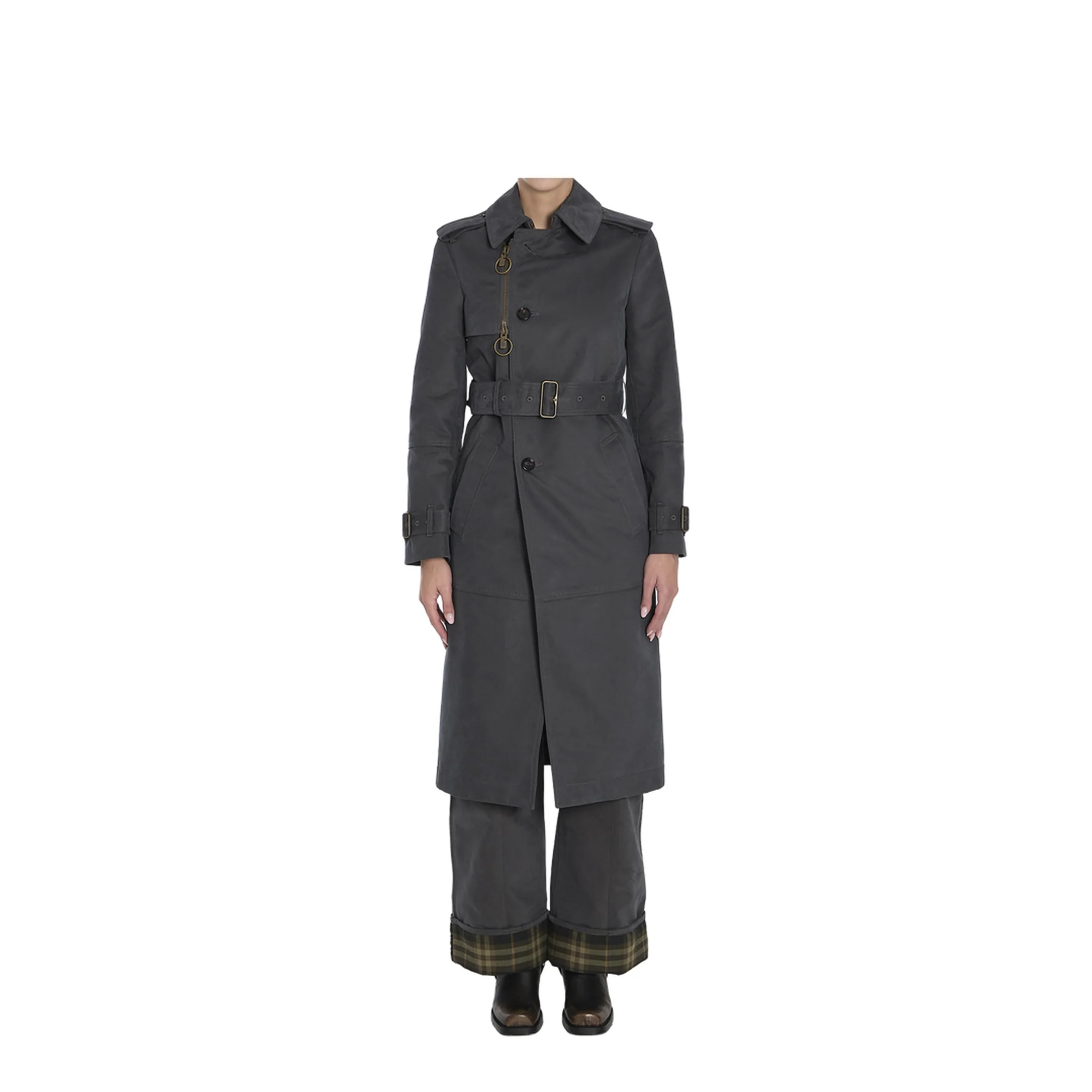 Trousers in Cotton and Nylon - Image 5