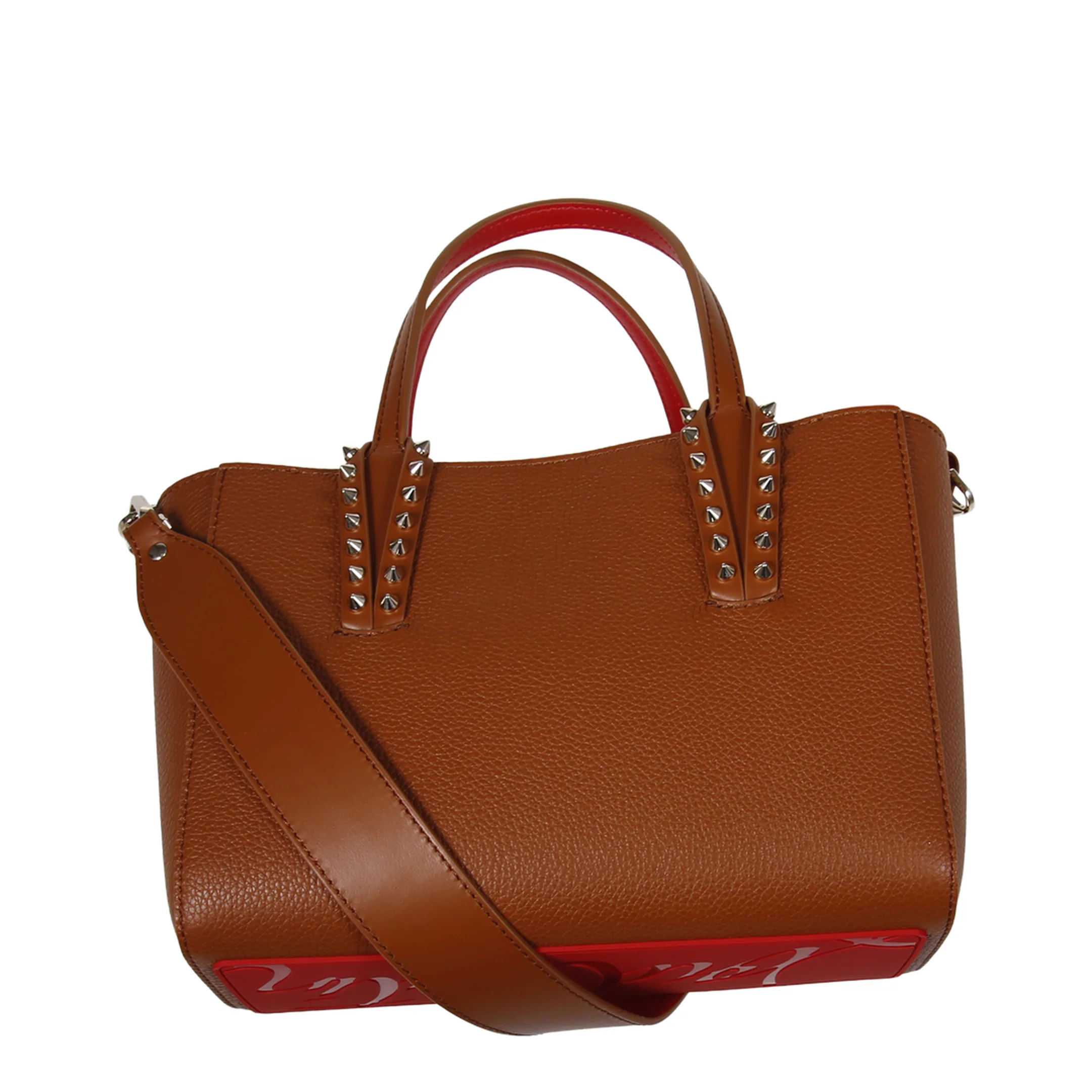 Grained Calf Leather Tote Bag - Cuoio