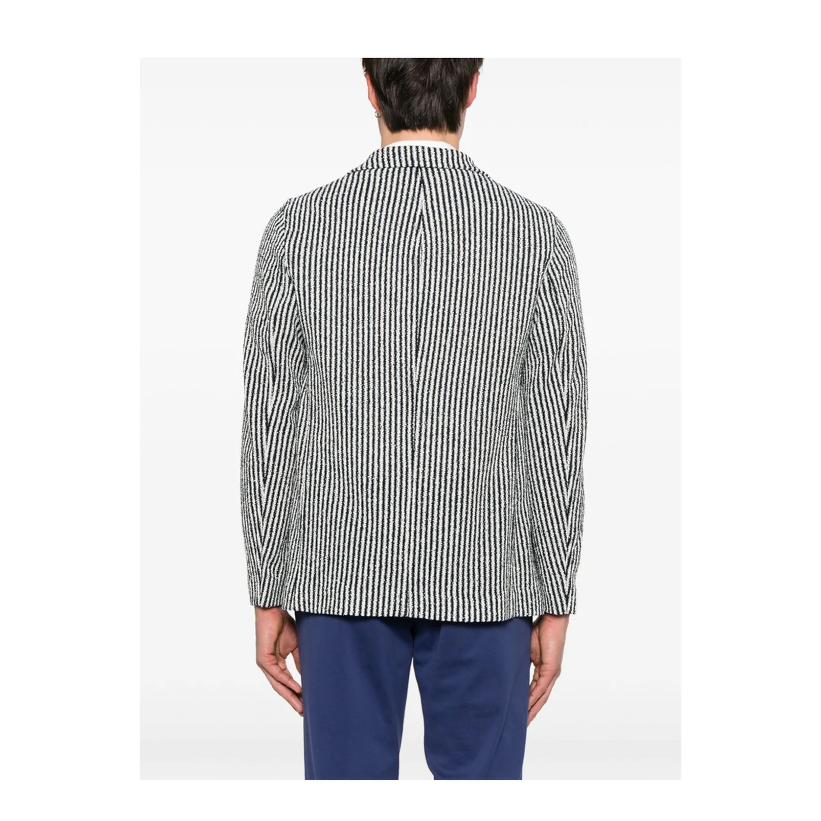 Striped Cotton Jacket - Image 3