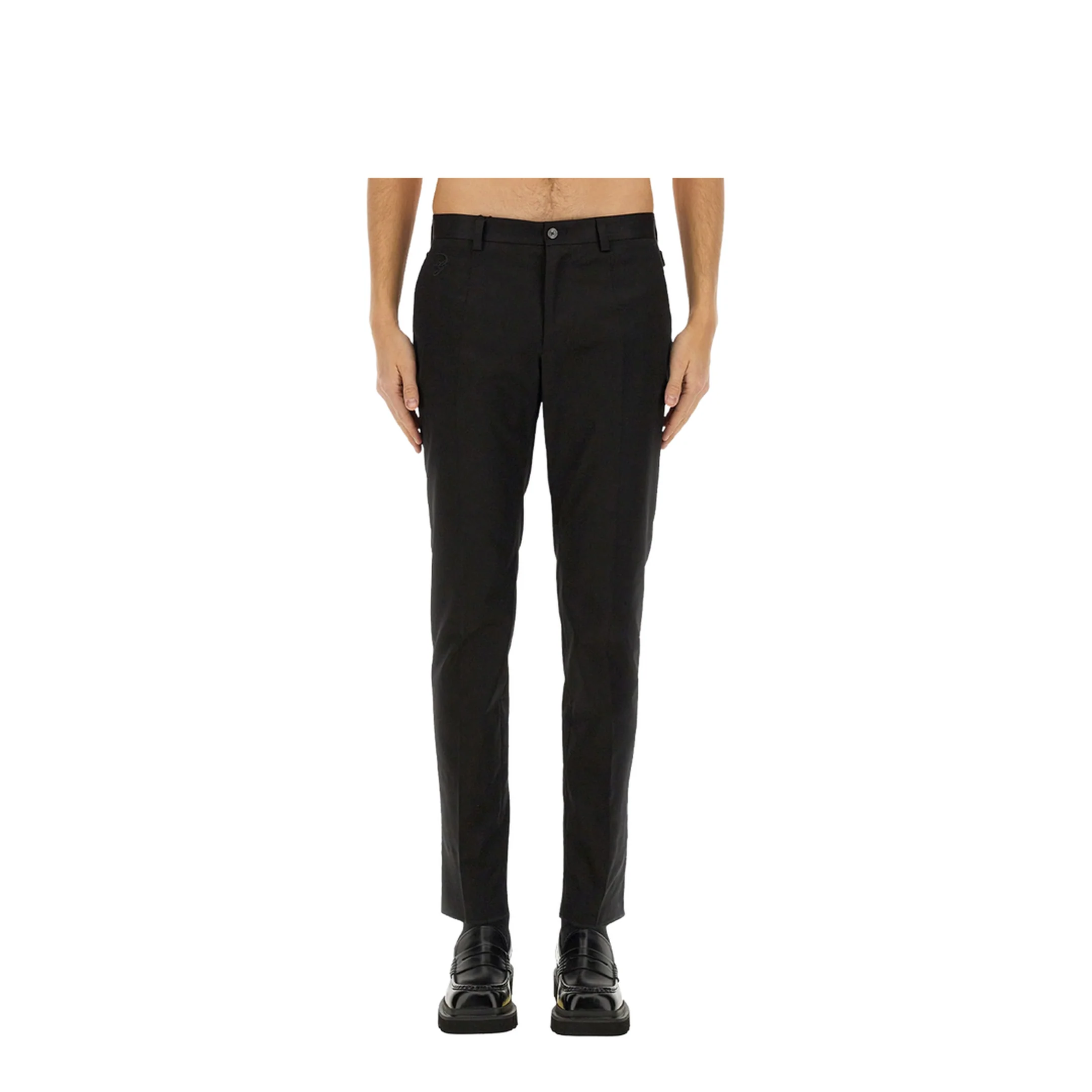 Cotton Tailored Pants