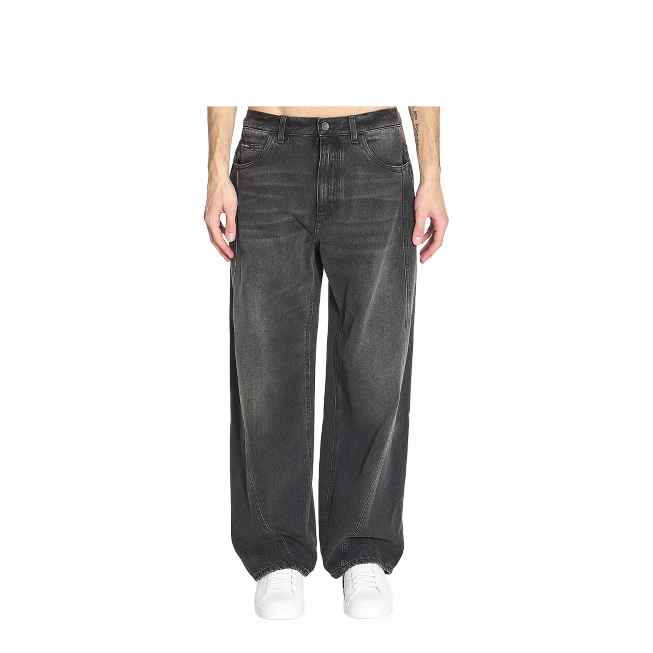 Faded Denim Jeans