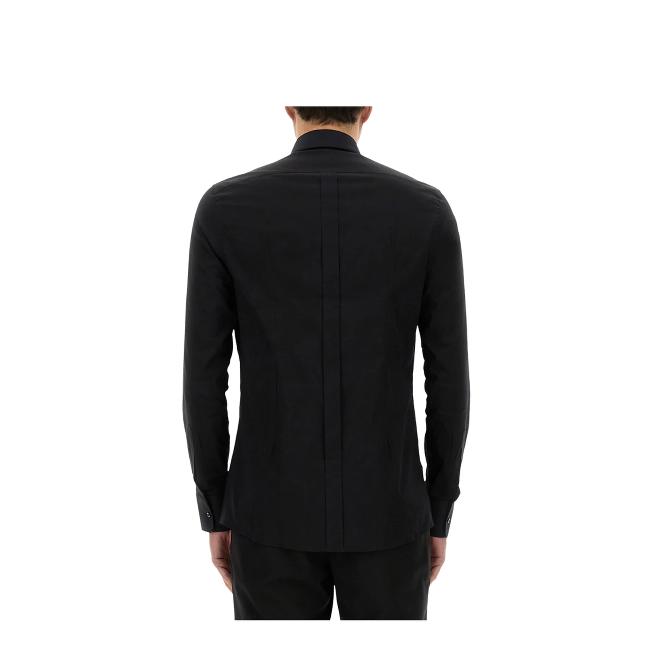 Gold Poplin Stretch Shirt - Image 3