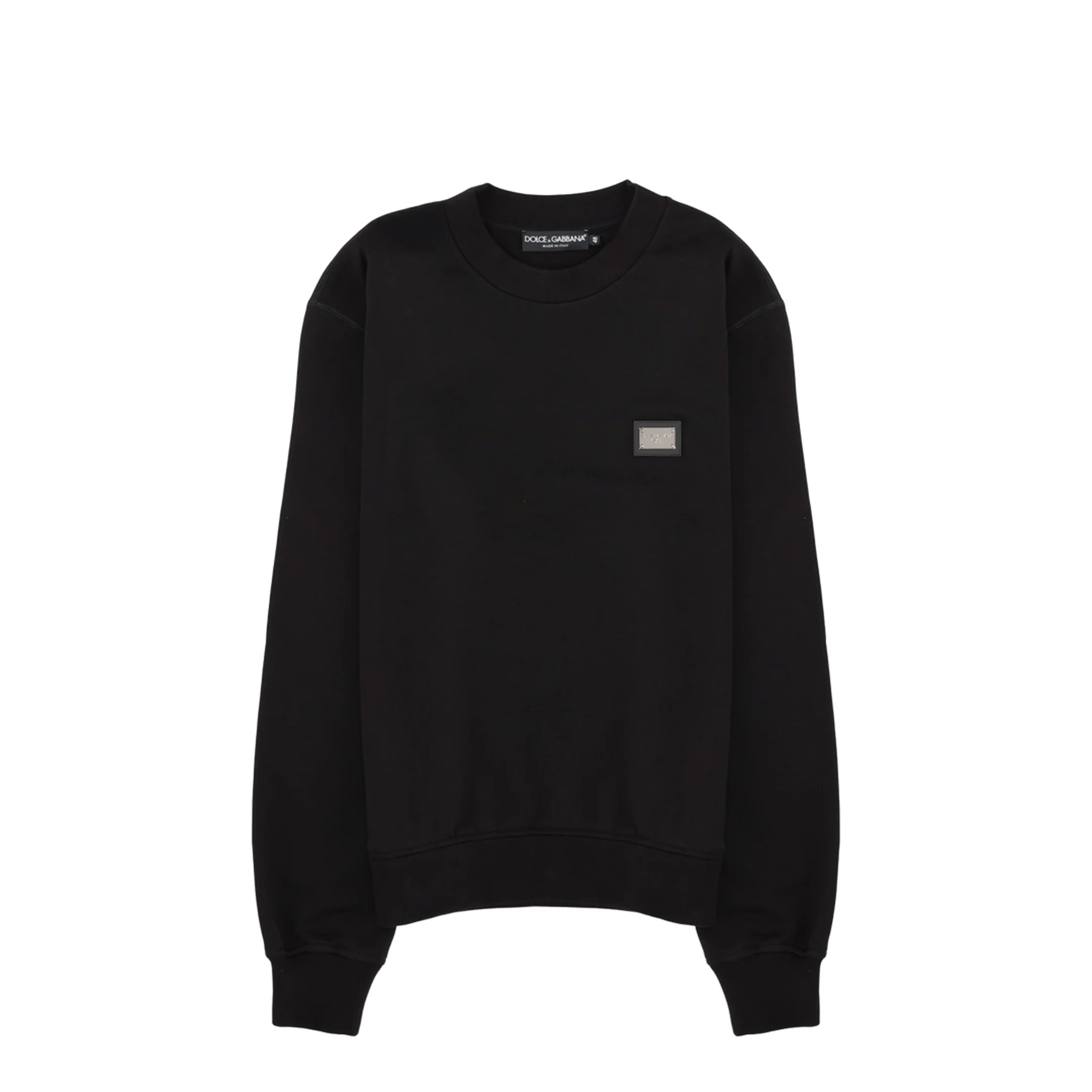Sweatshirt with Logo Patch