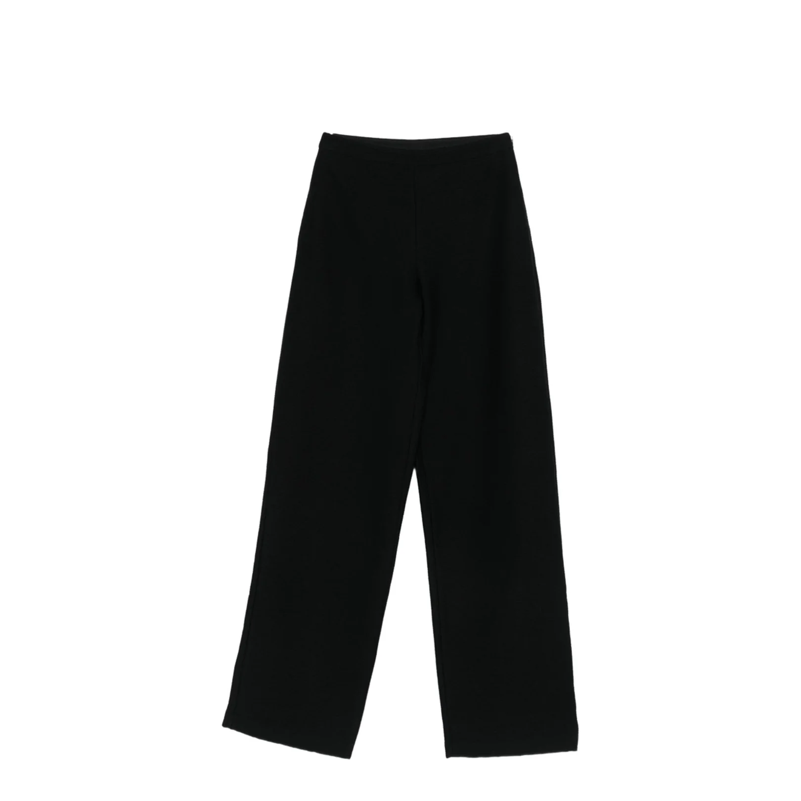Embossed Textured Jersey Palazzo Trousers