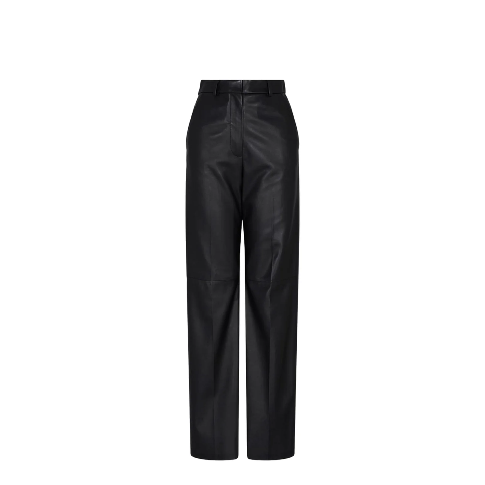 Flared Leg High Waist Trousers