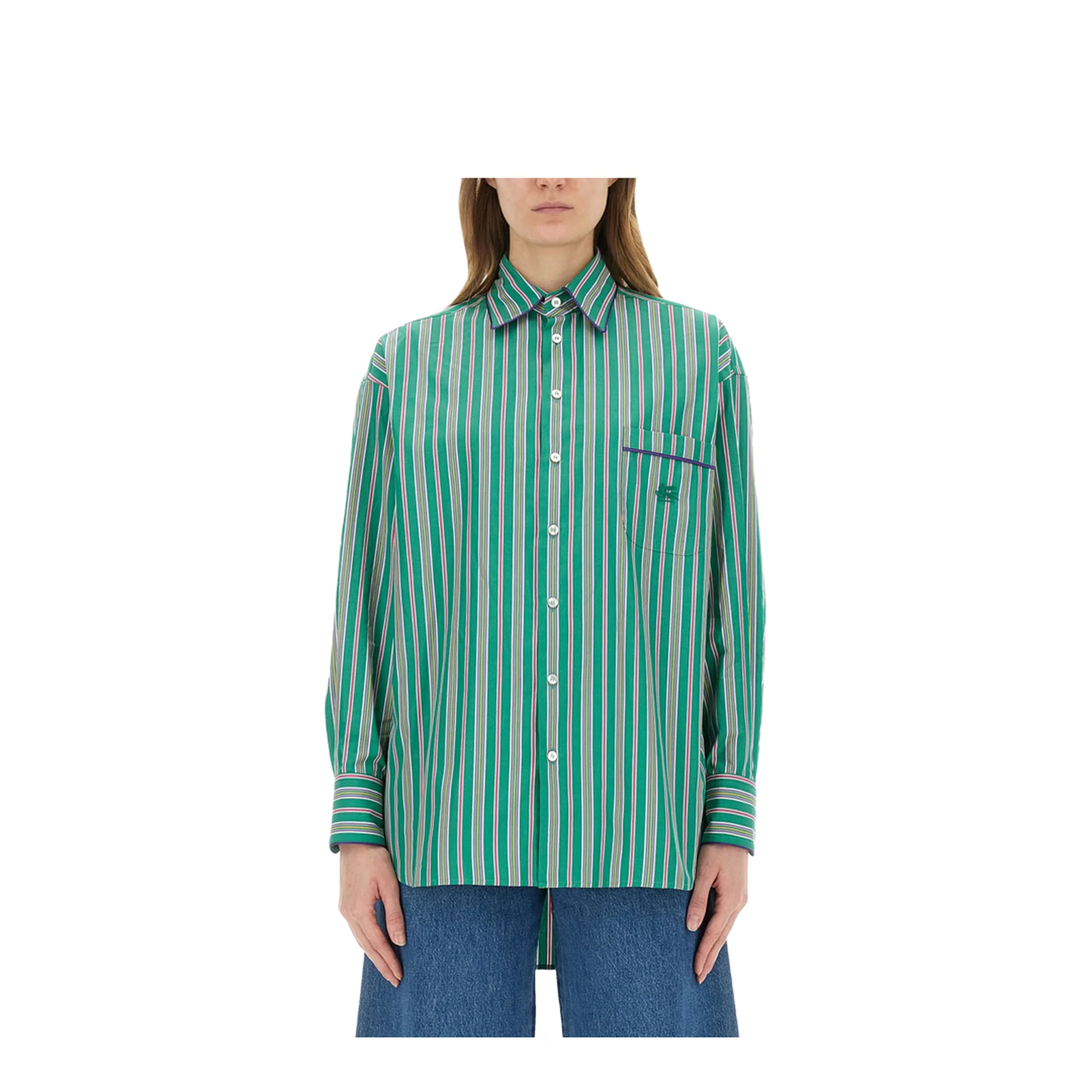 Jacquard Shirt Green