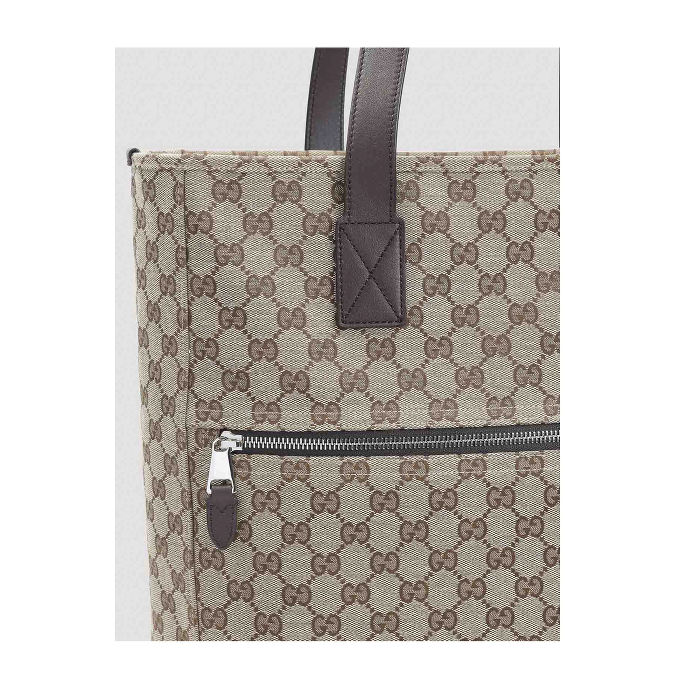 GG Canvas Large Tote Bag - Image 3