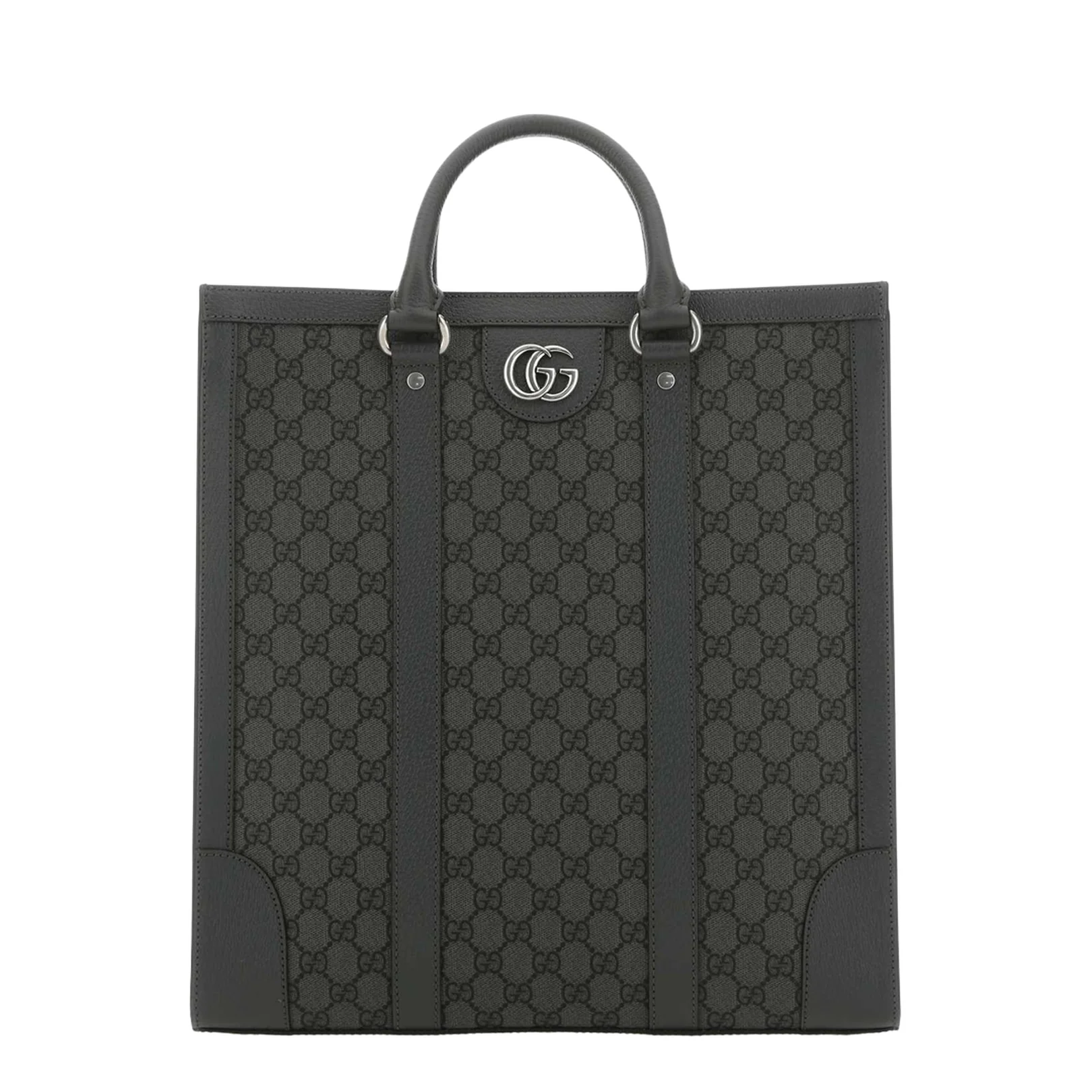 GG Supreme Fabric and Leather Ophidia Shopping Bag