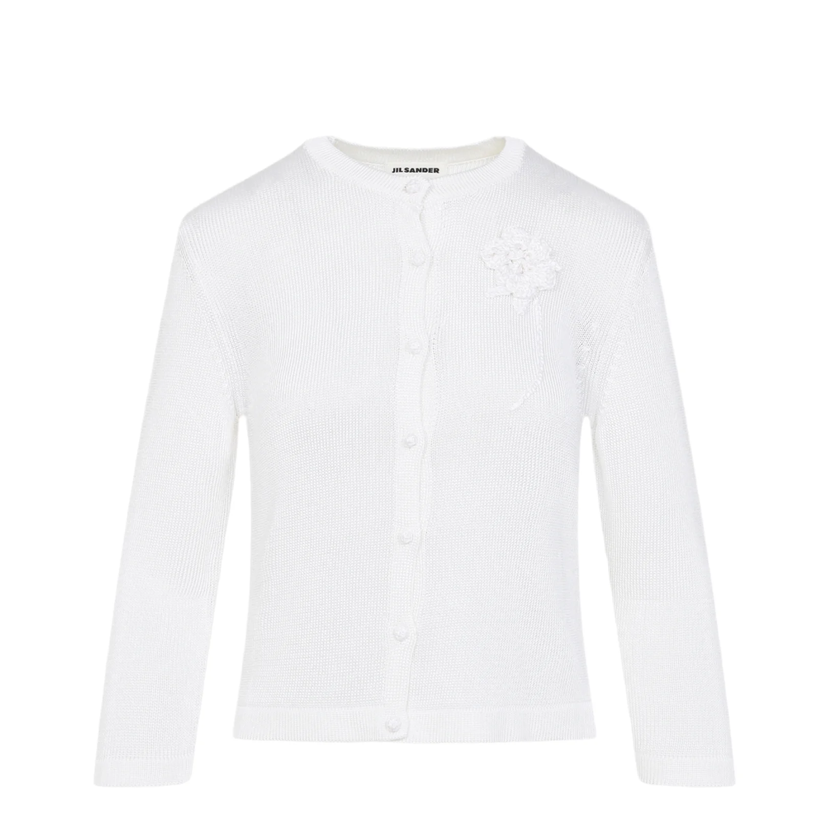 Cardigan With Crochet Flower - Image 3