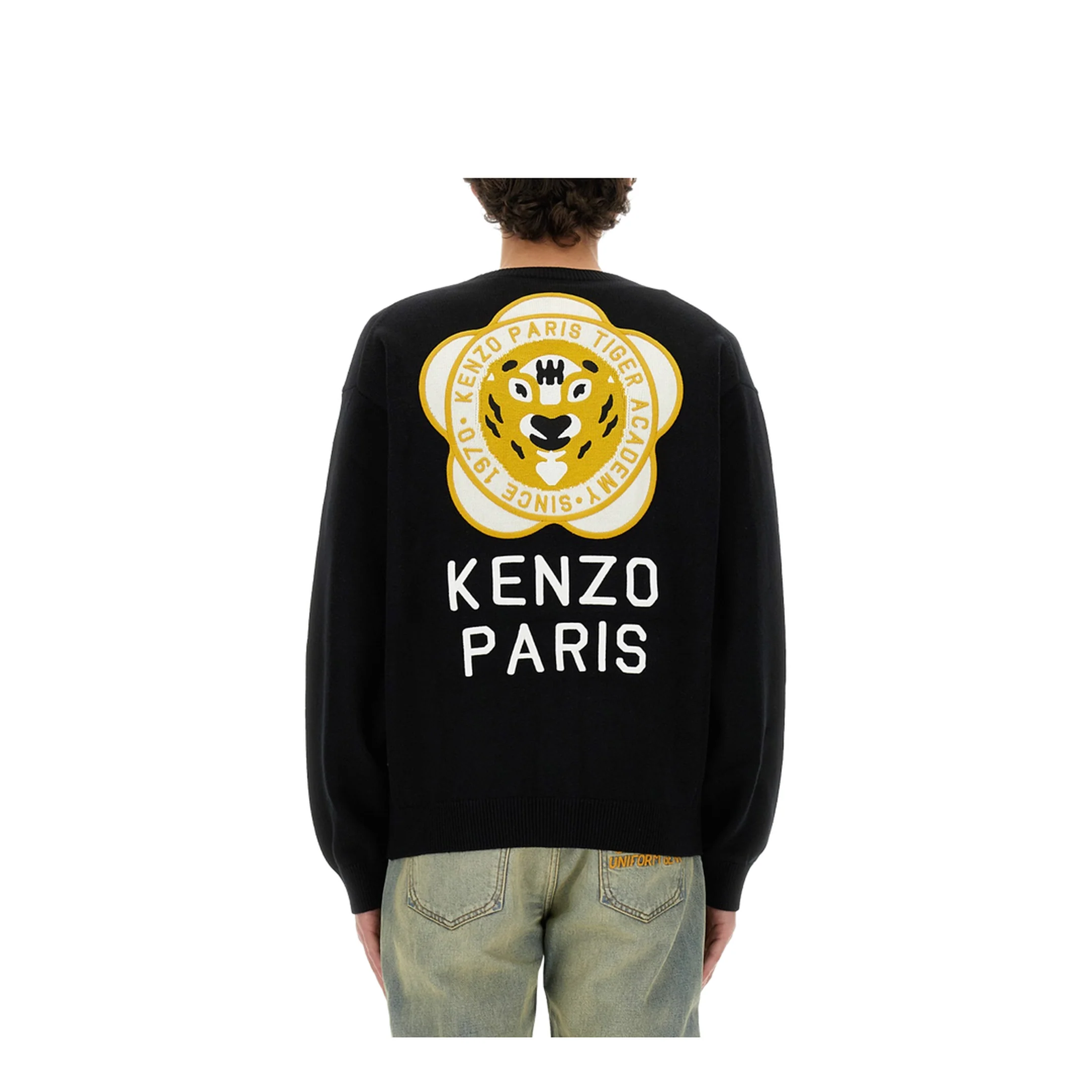 Cardigan with Embroidered Tiger Academy - Image 3