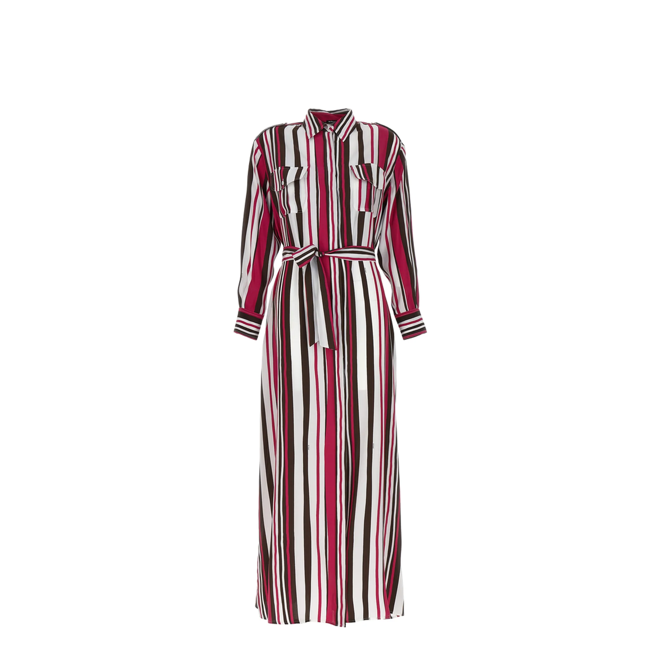 Striped Shirt Dress