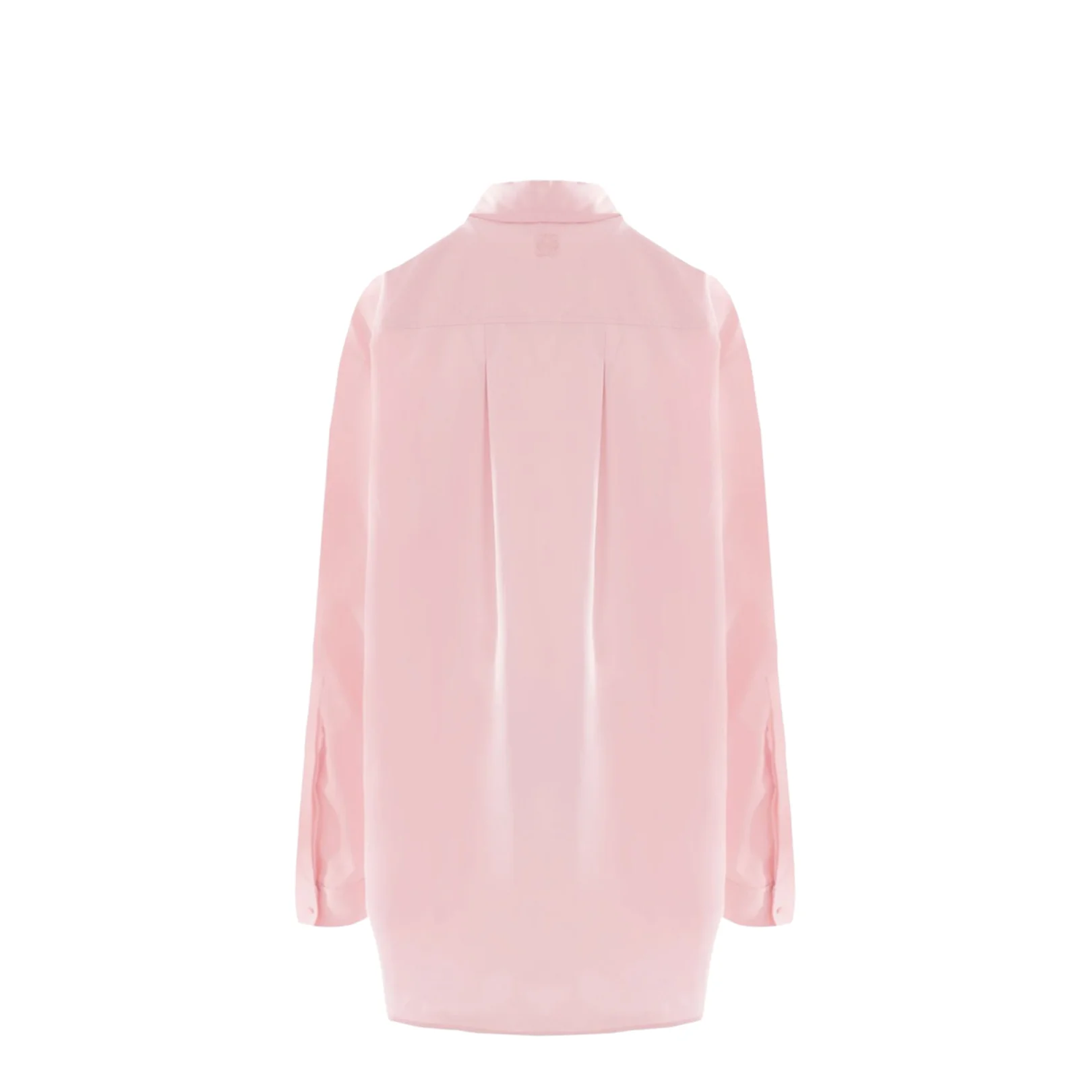 Oversized Shirt in Cotton Poplin - Image 4