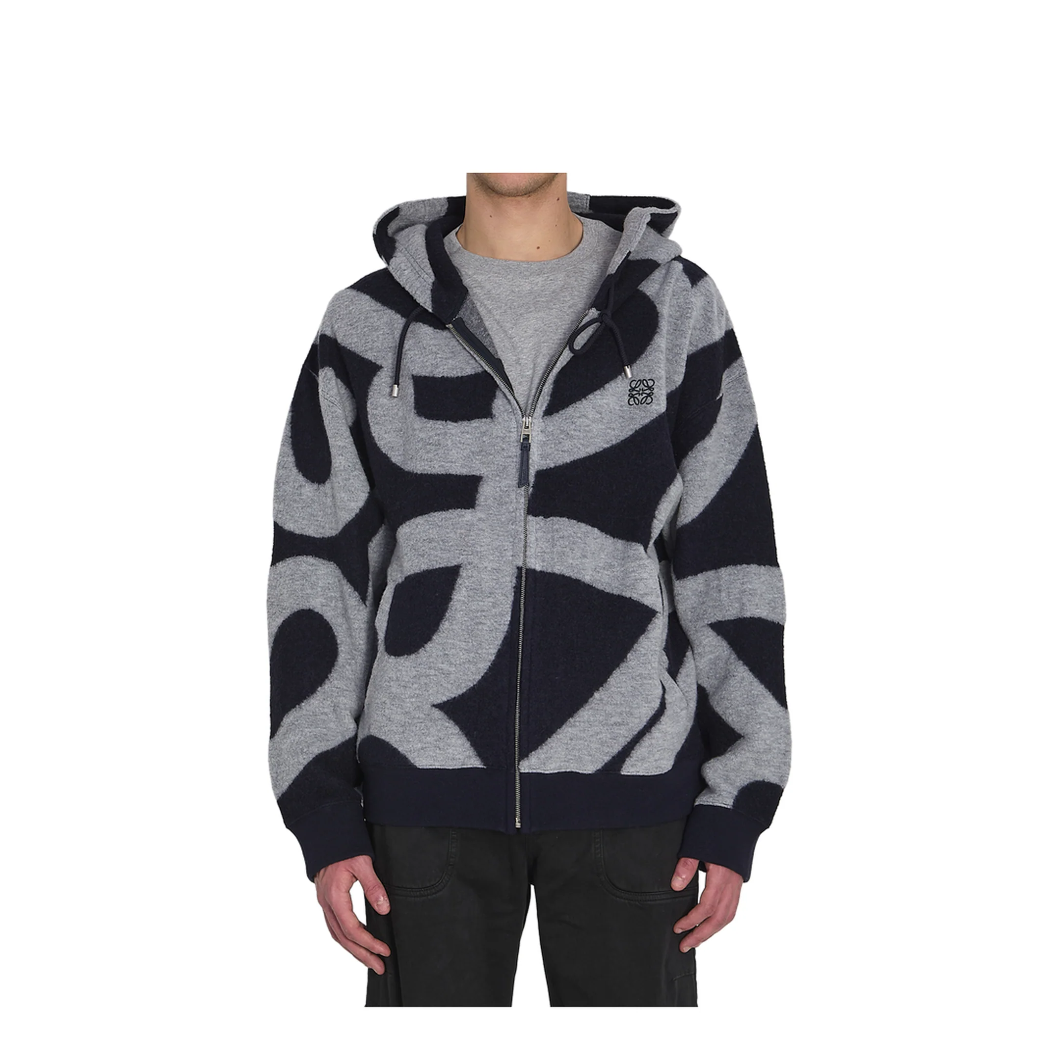 Wool and Cotton Hoodie