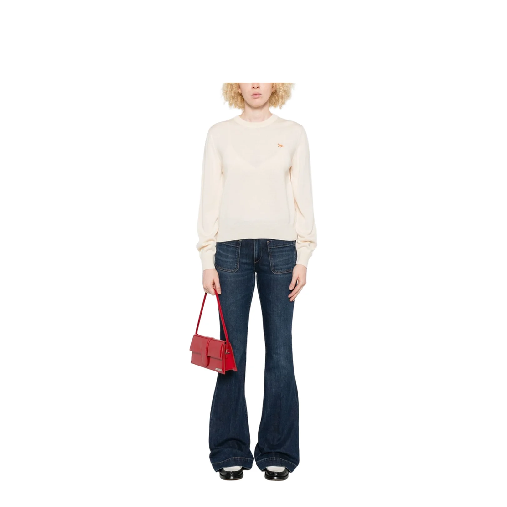 Baby Fox Wool Jumper - Image 2