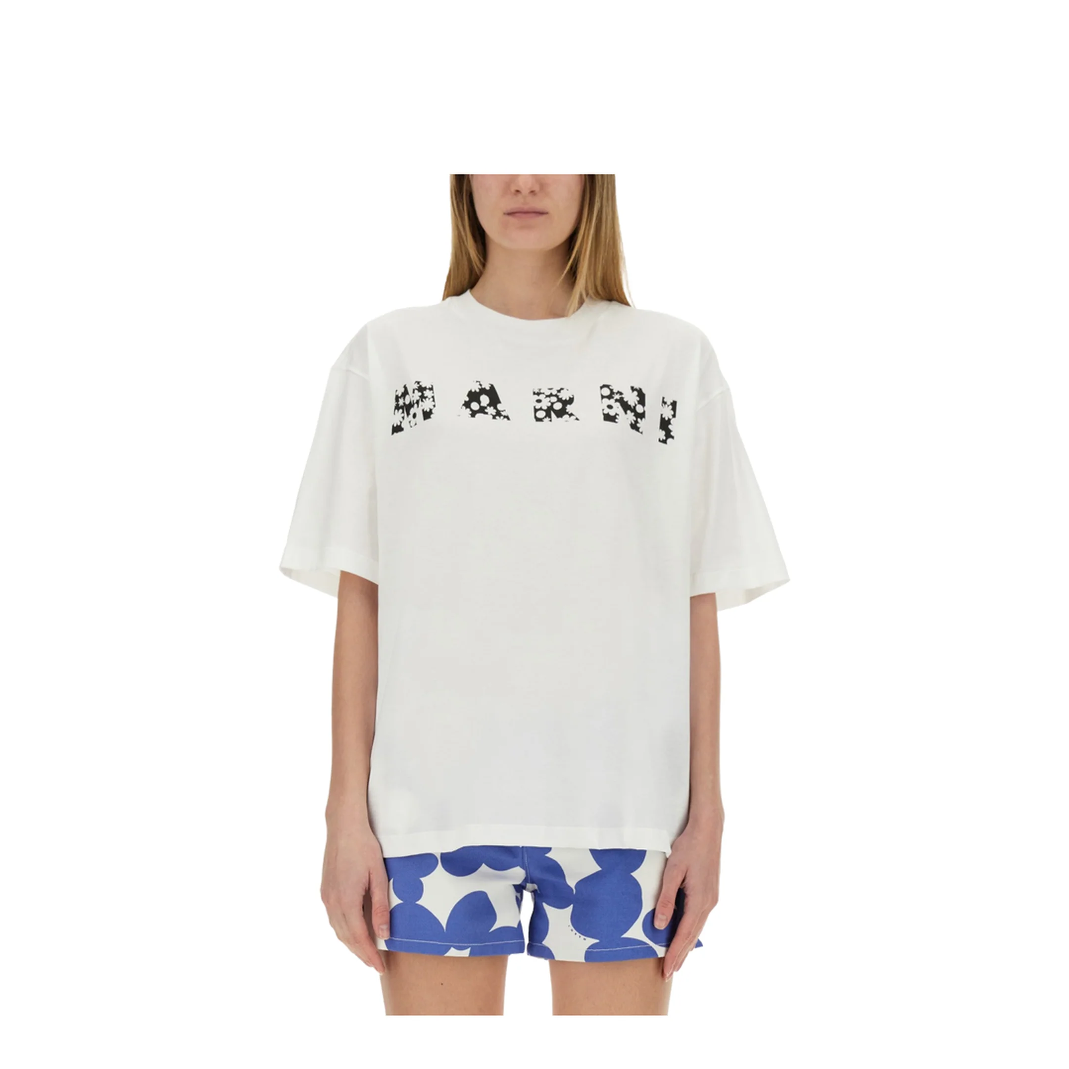 Cotton T-Shirt With Logo