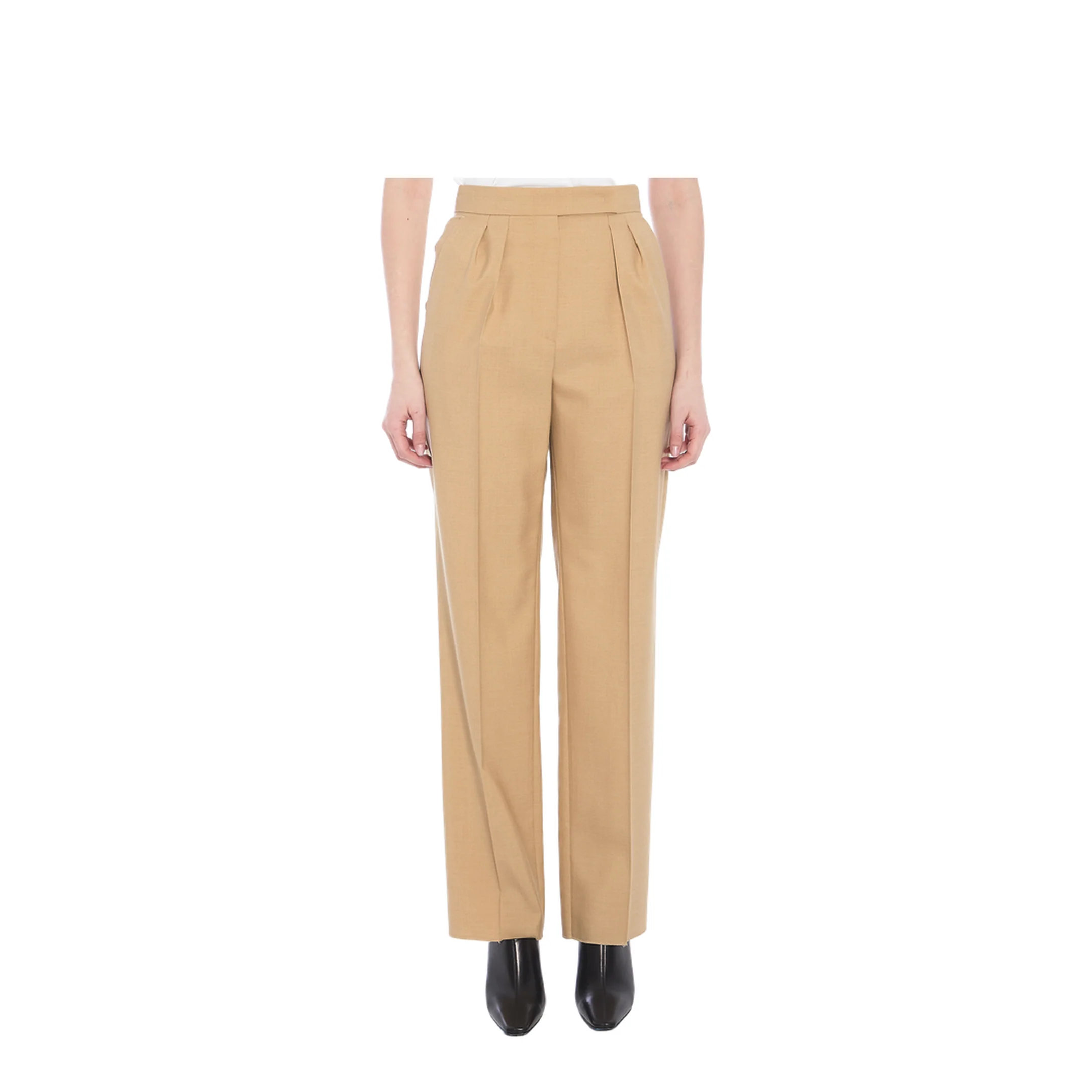 Mohair Wool and Silk Trousers