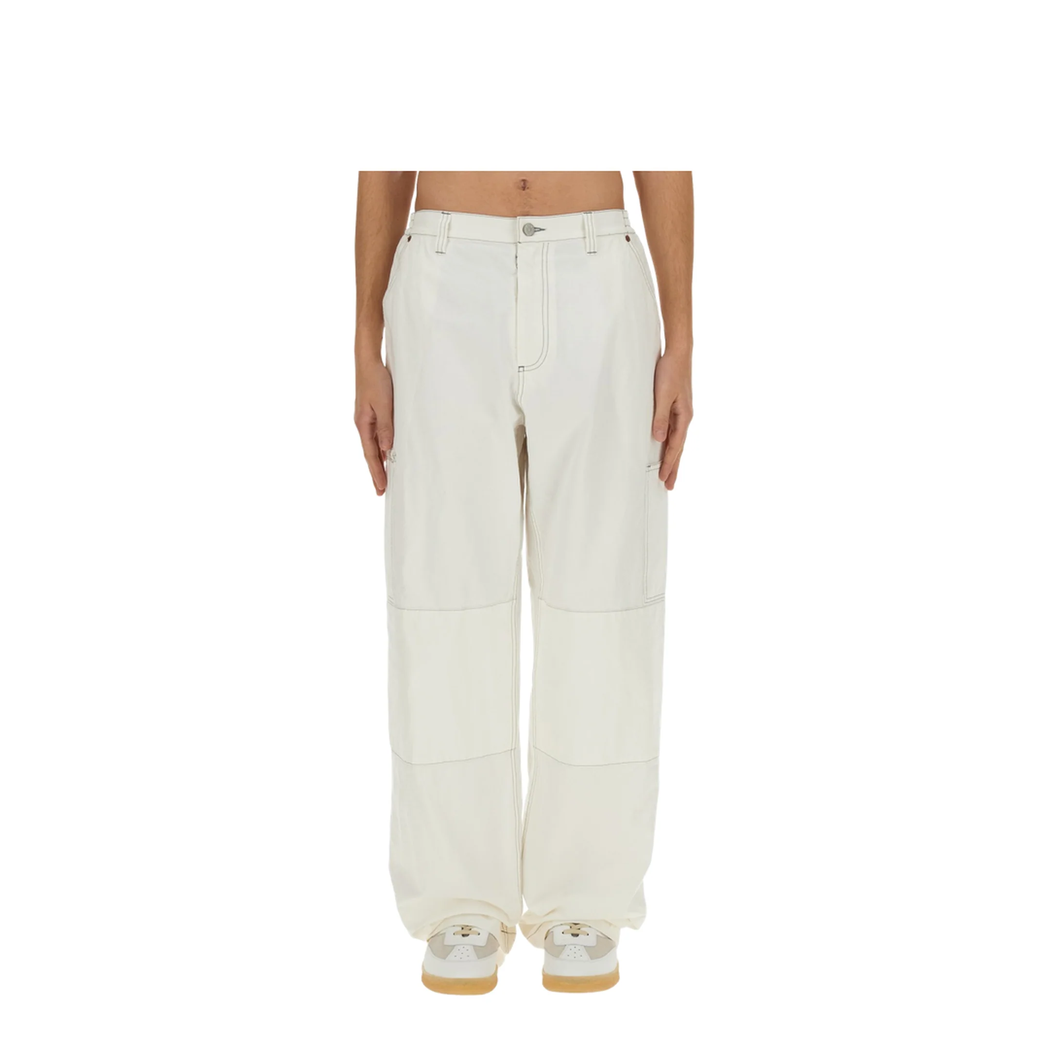 Cotton Canvas Pants