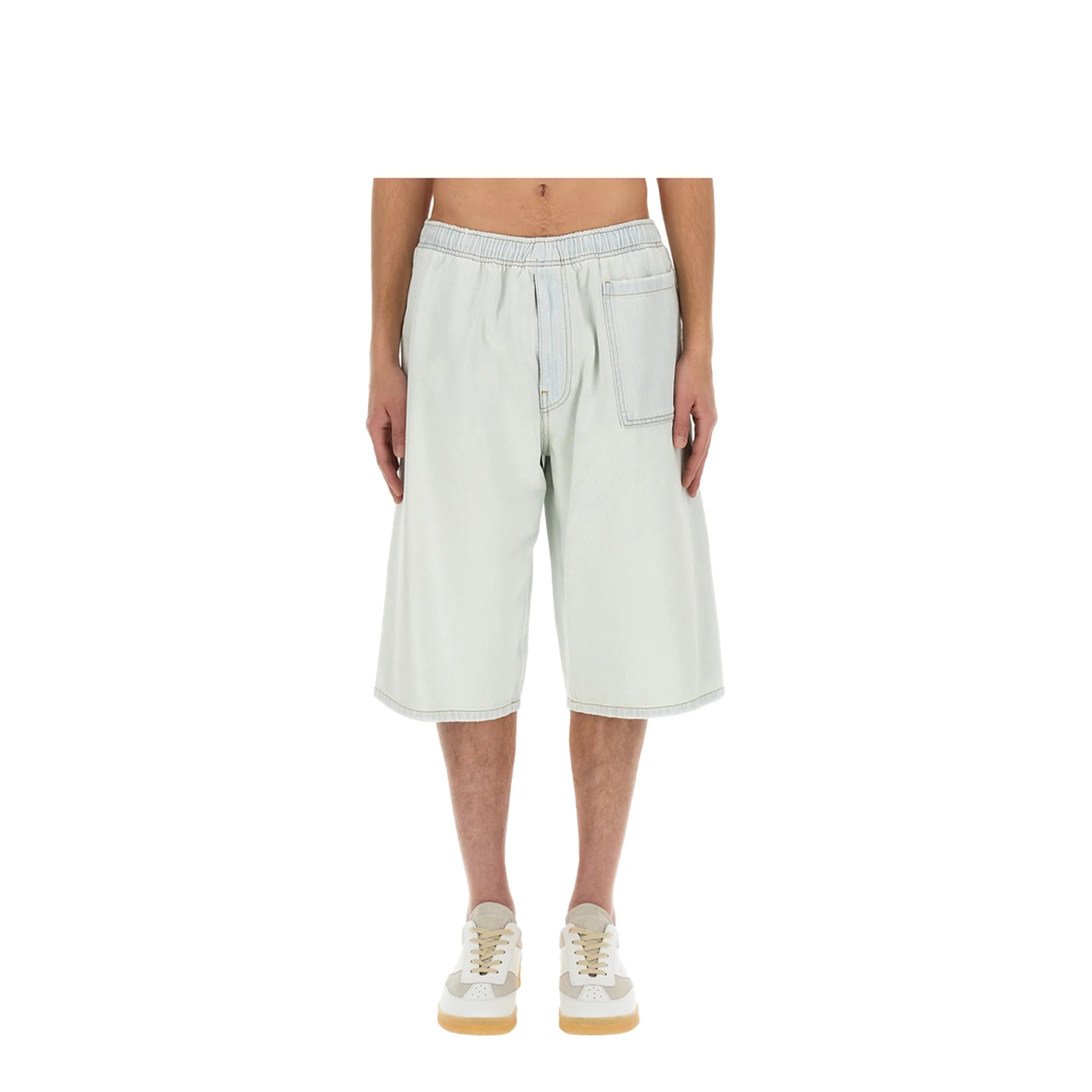 Denim Bermuda Shorts