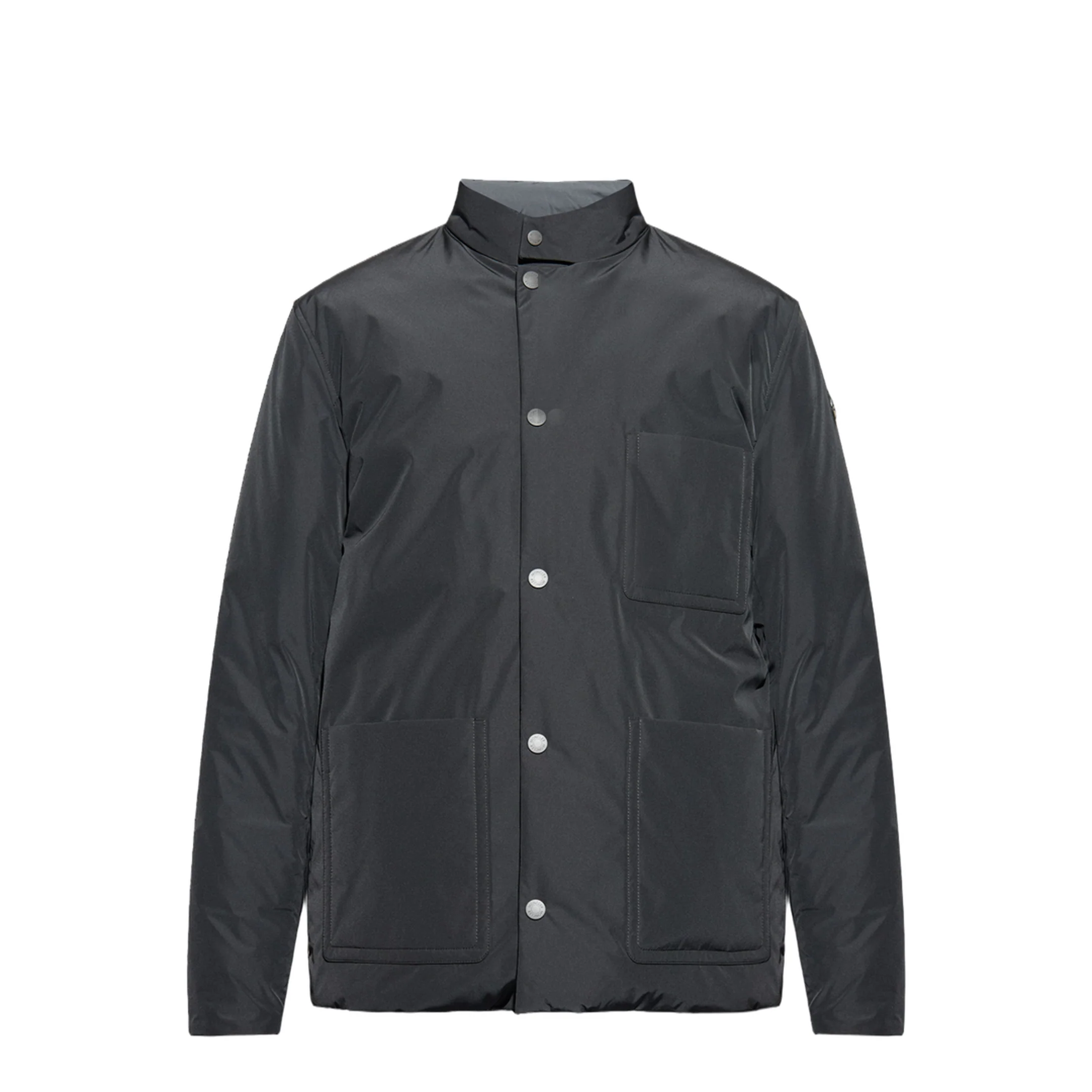 Black Ouille Reversible Short Down Jacket