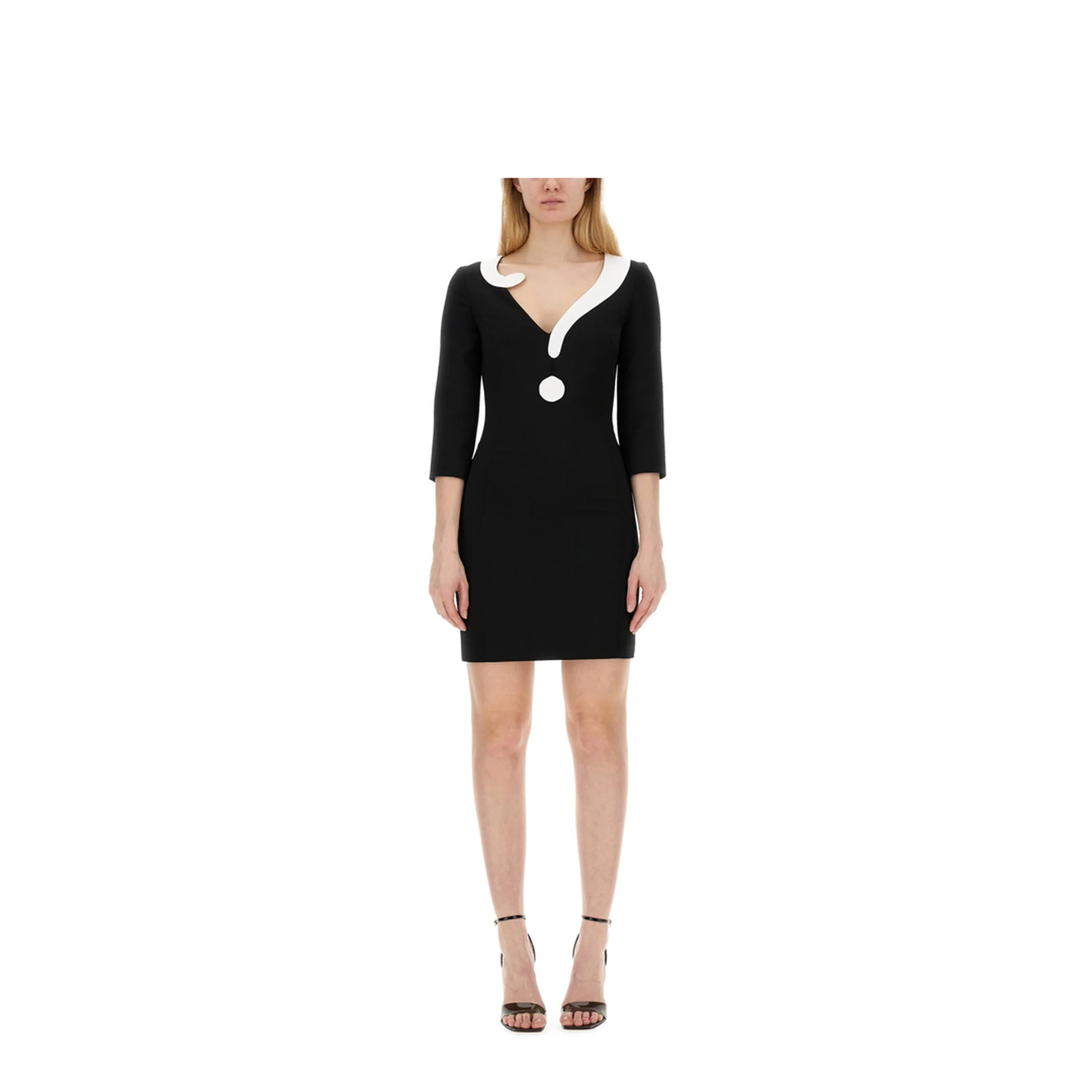 Crepe House Symbols Dress