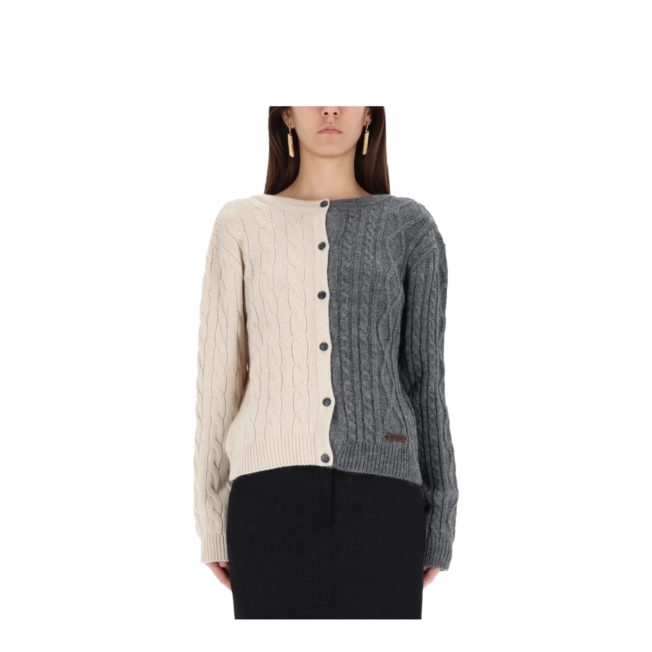 Two-Tone Cardigan