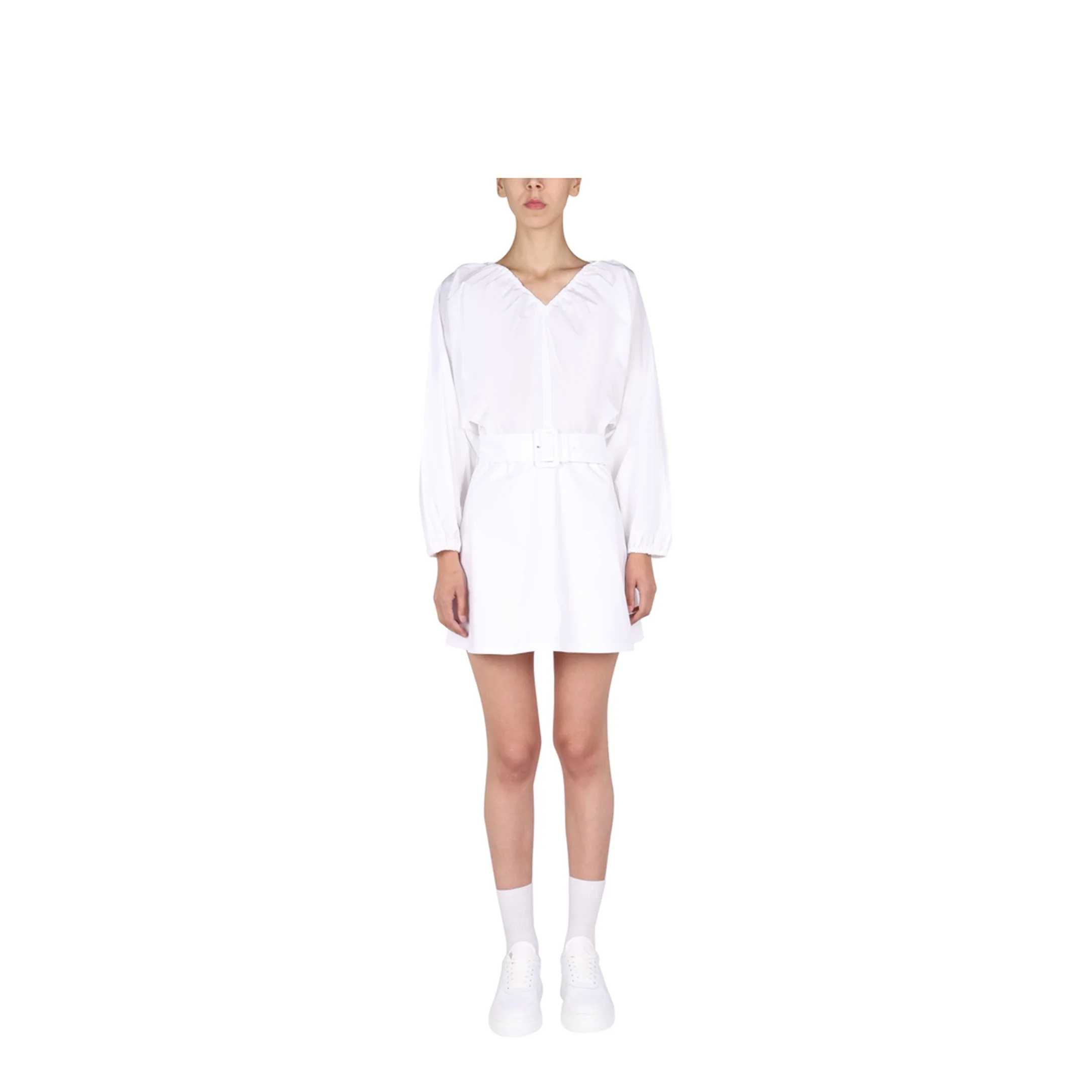 Balloon Sleeves Dress