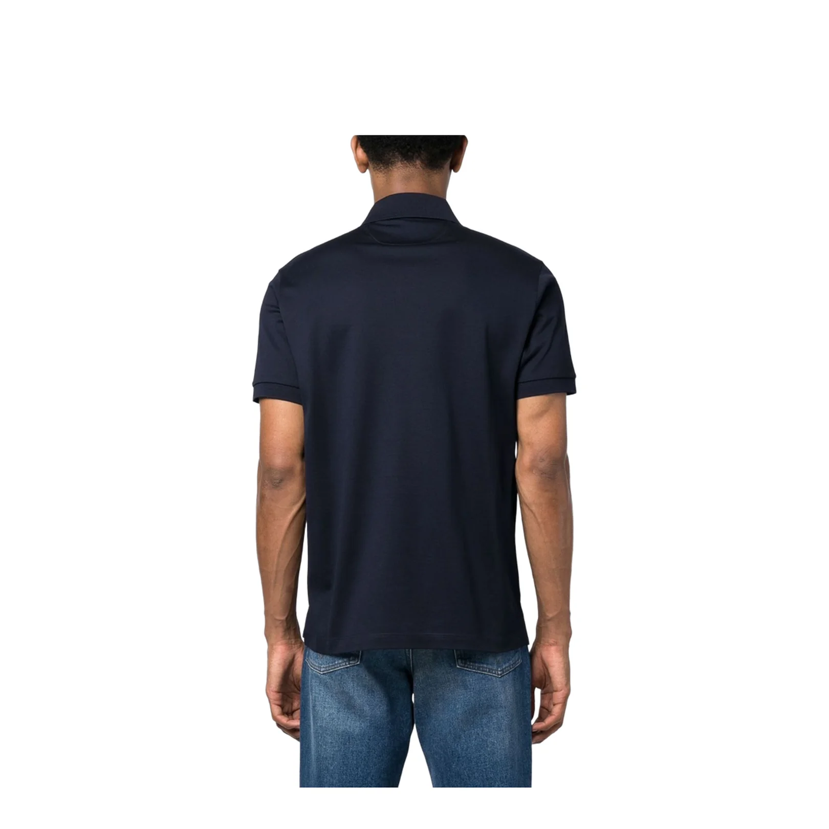 Rainbow-Stripe Cotton Polo Shirt - Image 2