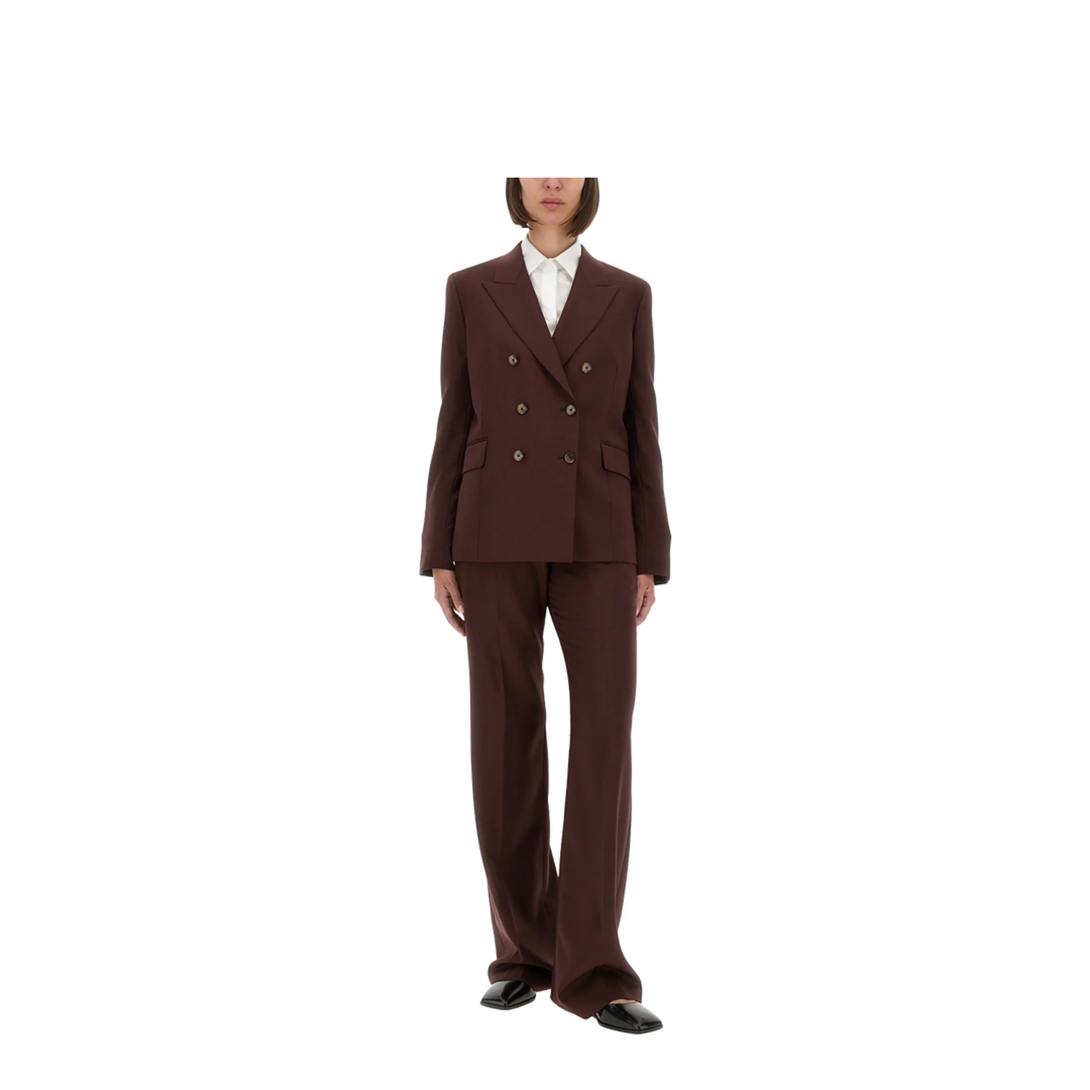 Wool Bootcut Pants - Image 2