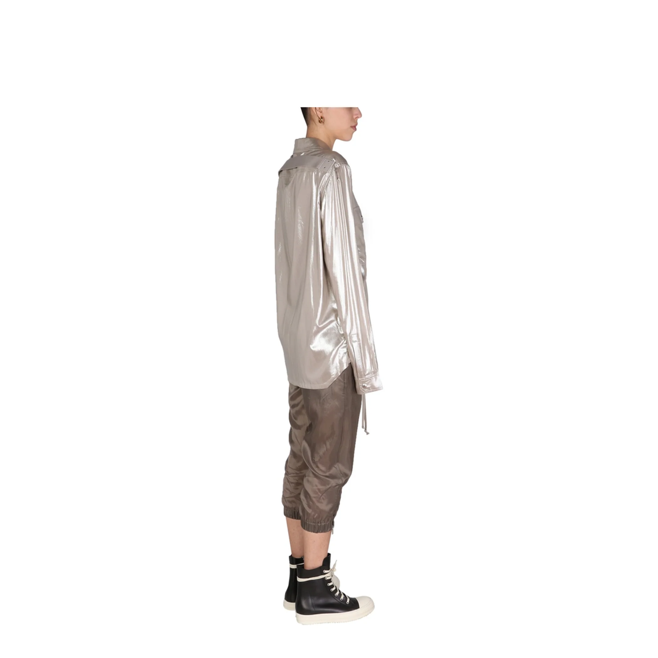 Metallic Effect Shirt - Image 2