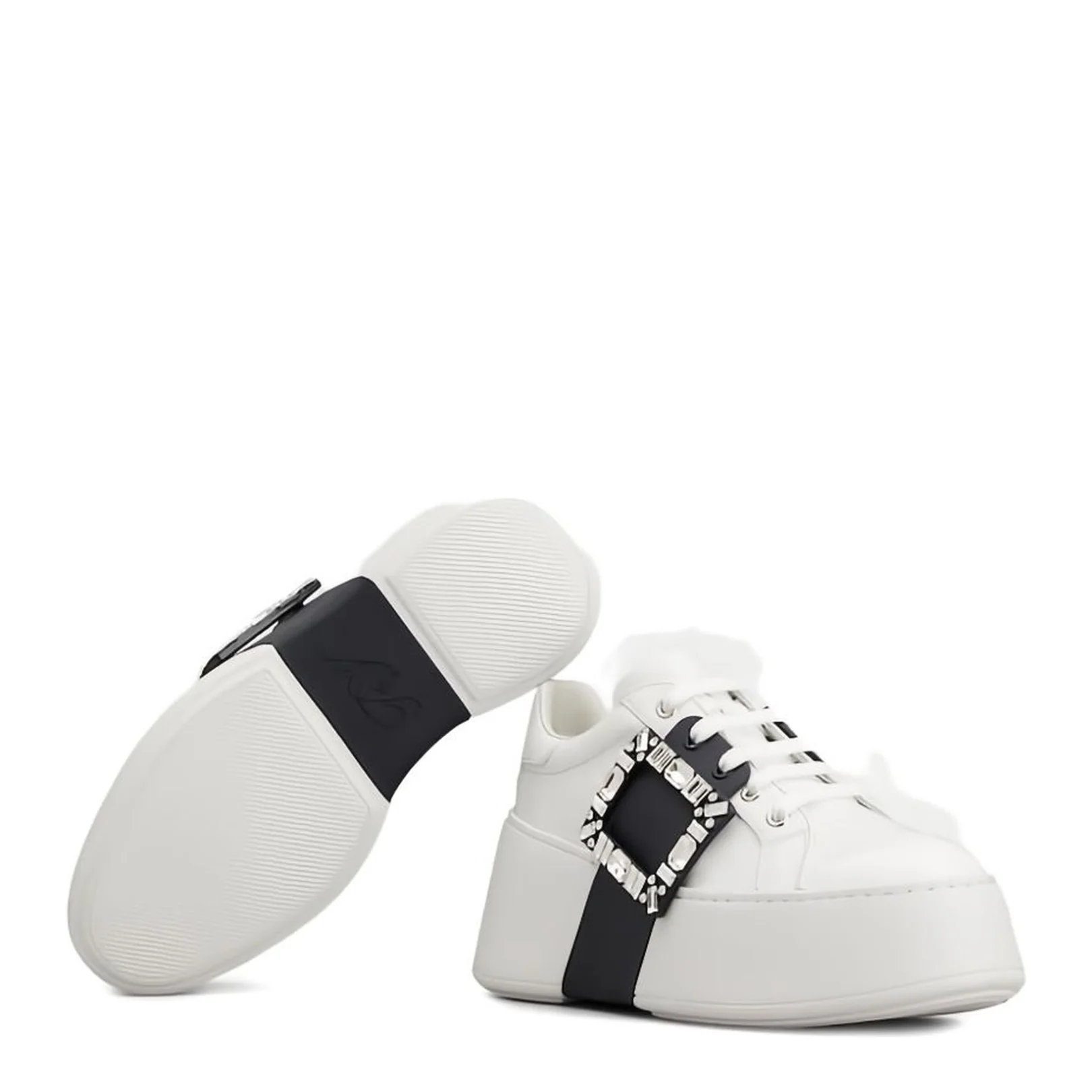 Skate Sneakers in Leather - Image 5