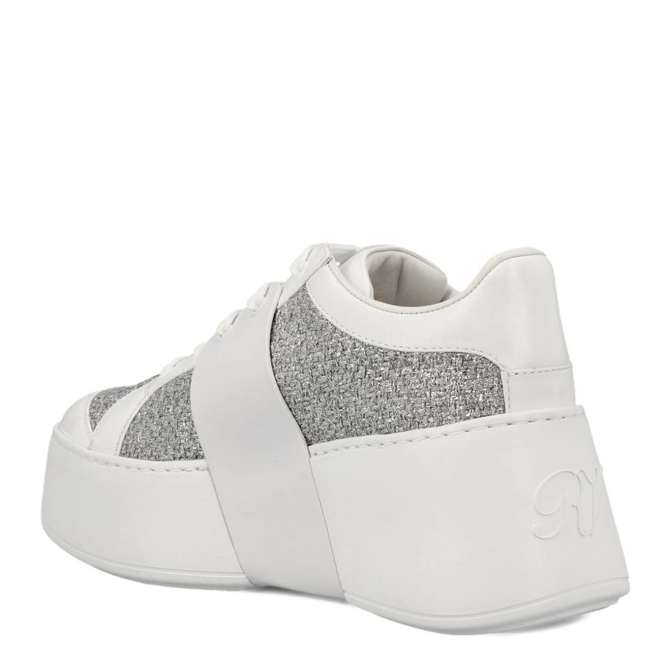 Skate Sneakers in Lurex - Image 2