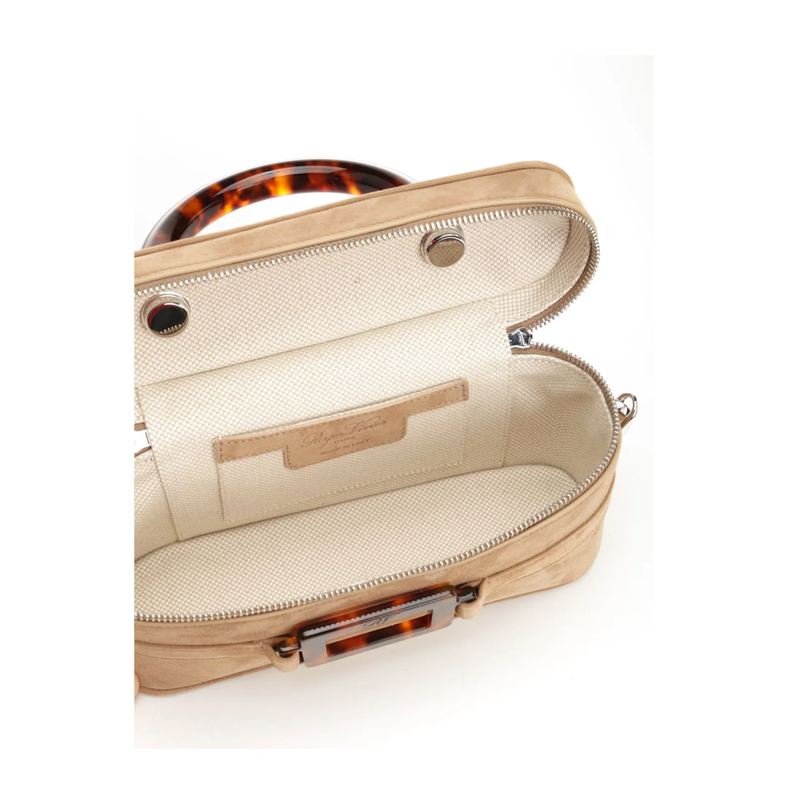 Vanity Mini Bag in Suede - Image 5