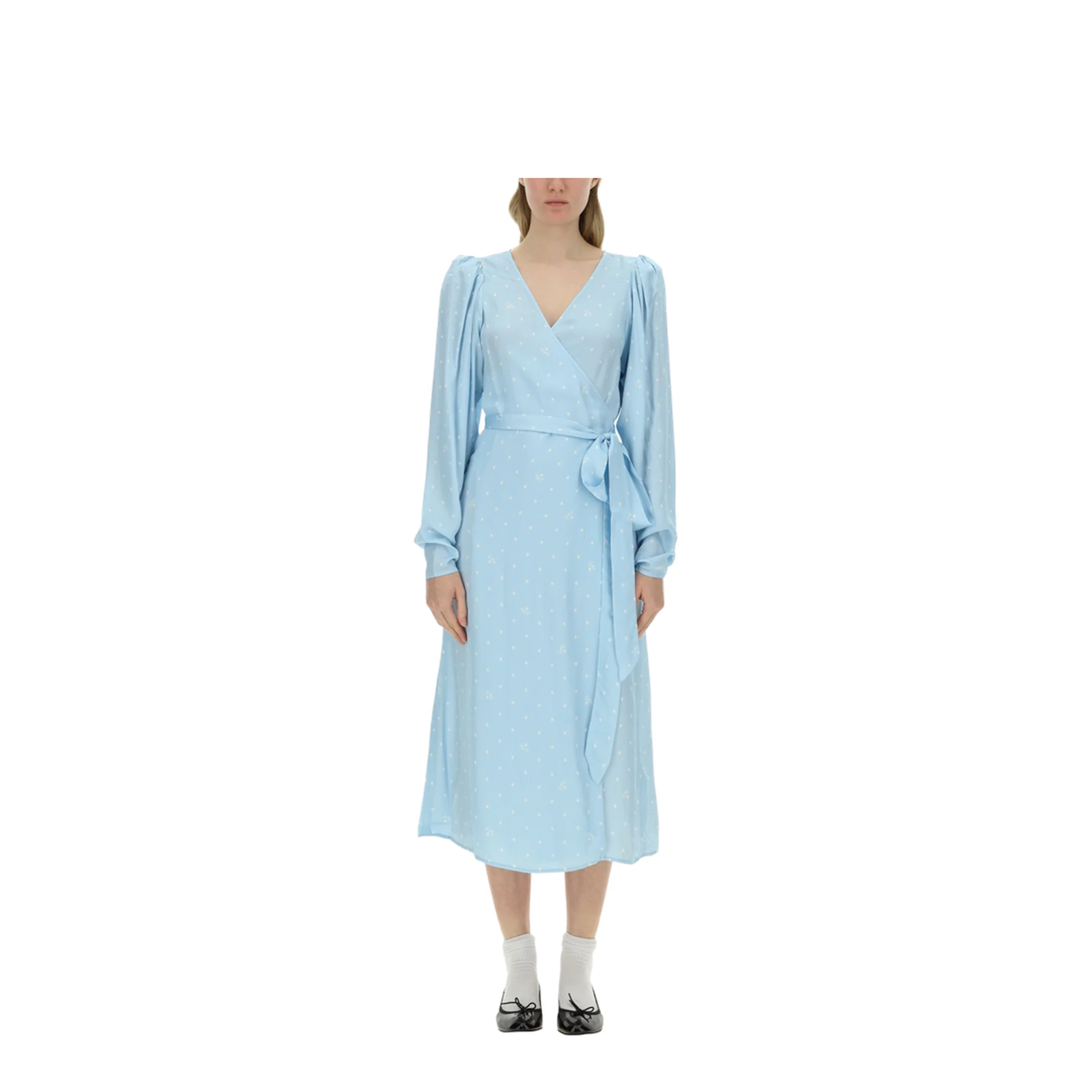 Bow Dress Blue