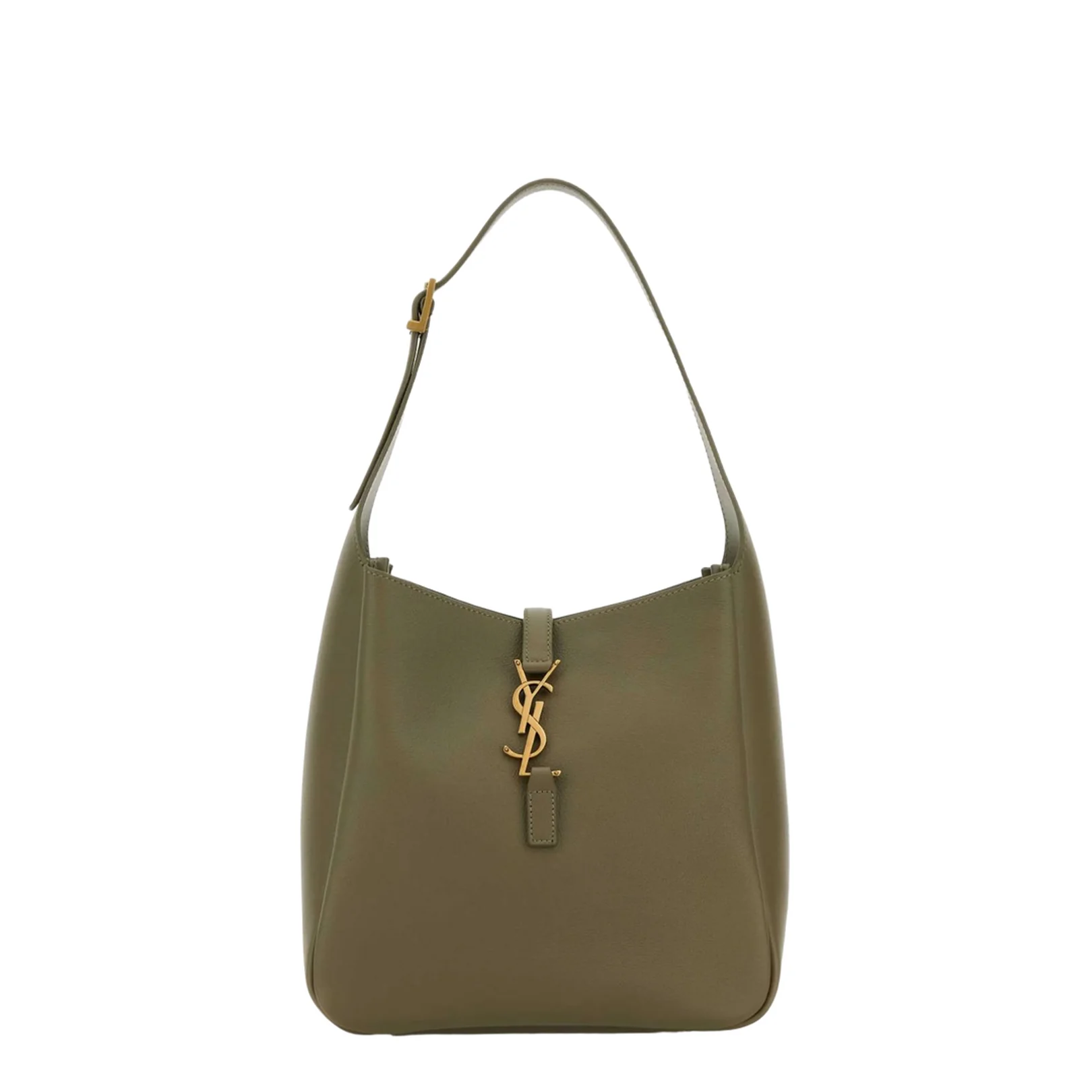 Le 5 à 7 Small Leather Shoulder Bags - Olive Green
