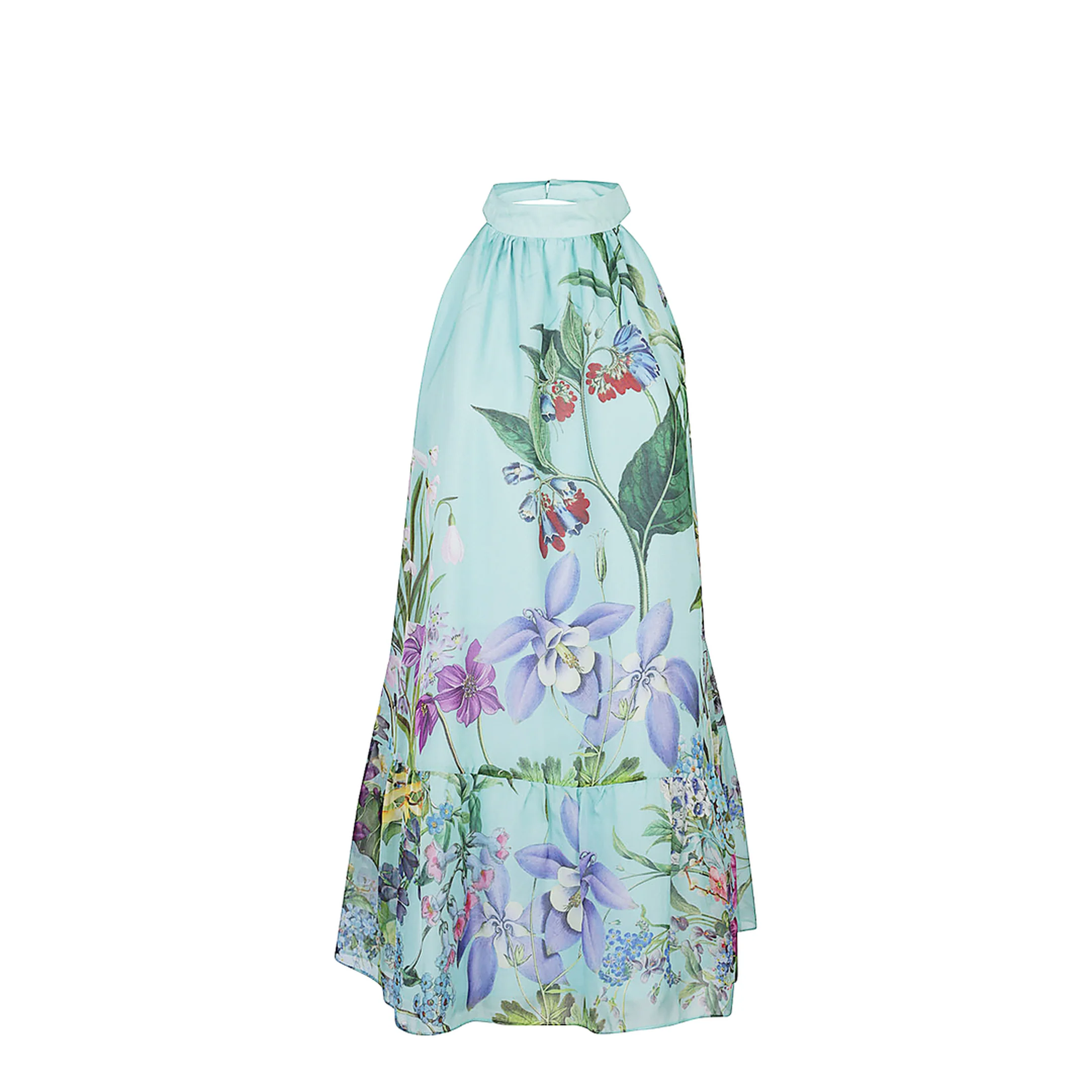 Printed Silk Dress
