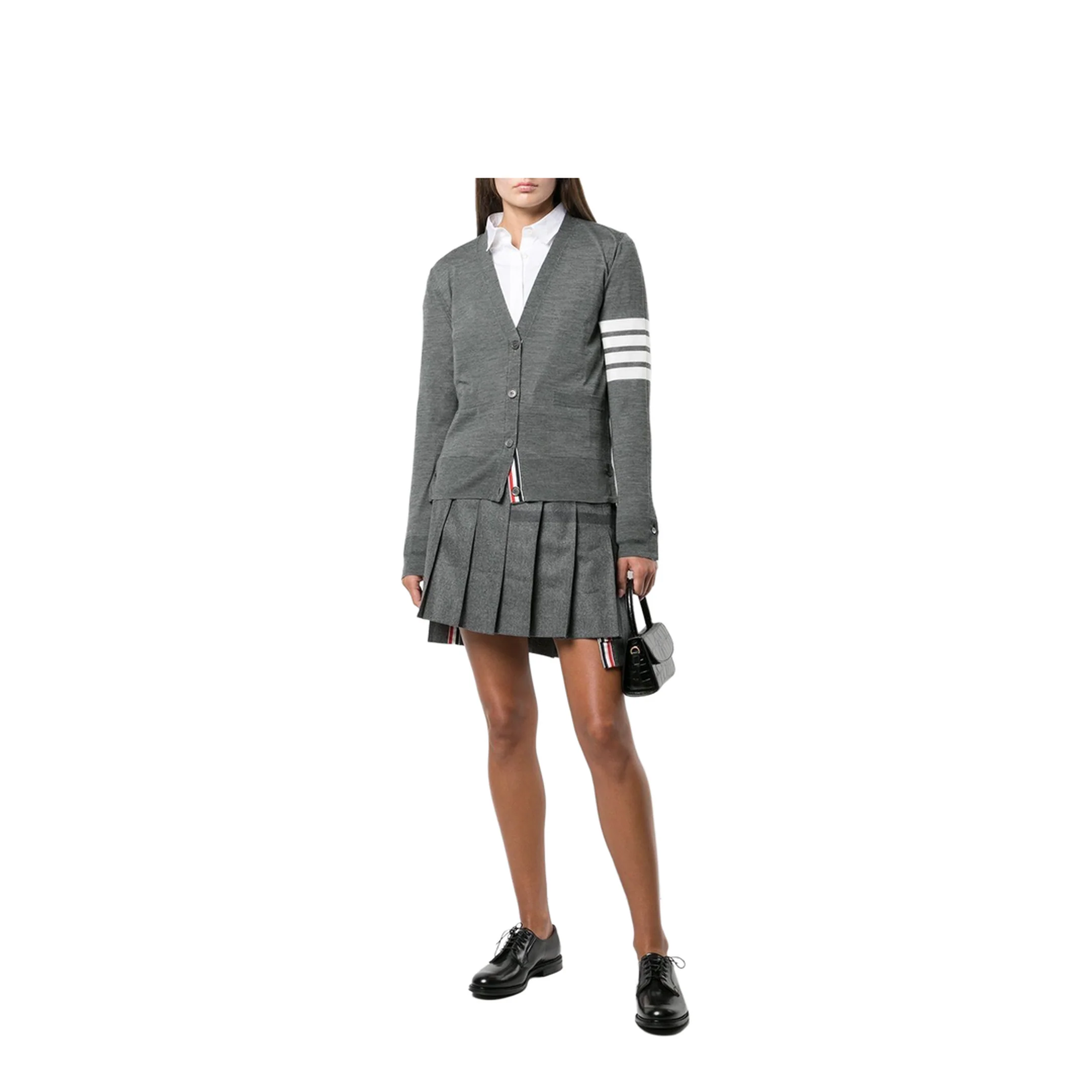 4 Bar Merino Wool Cardigan - Image 77