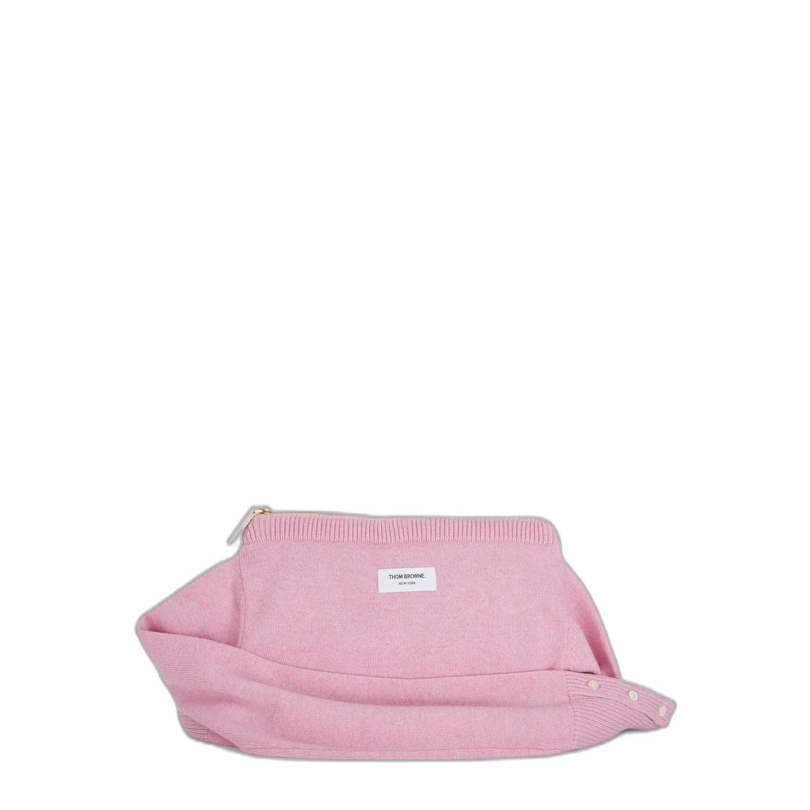 Jersey Stitch Merino Crew Neck Sweater Shell Bag - Image 3