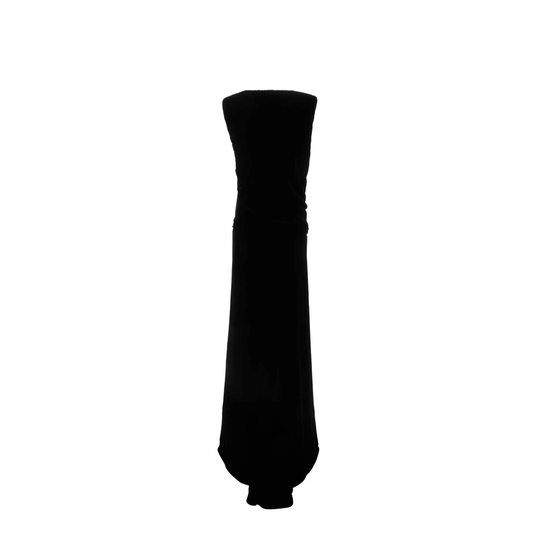 Black Velvet Long Dress