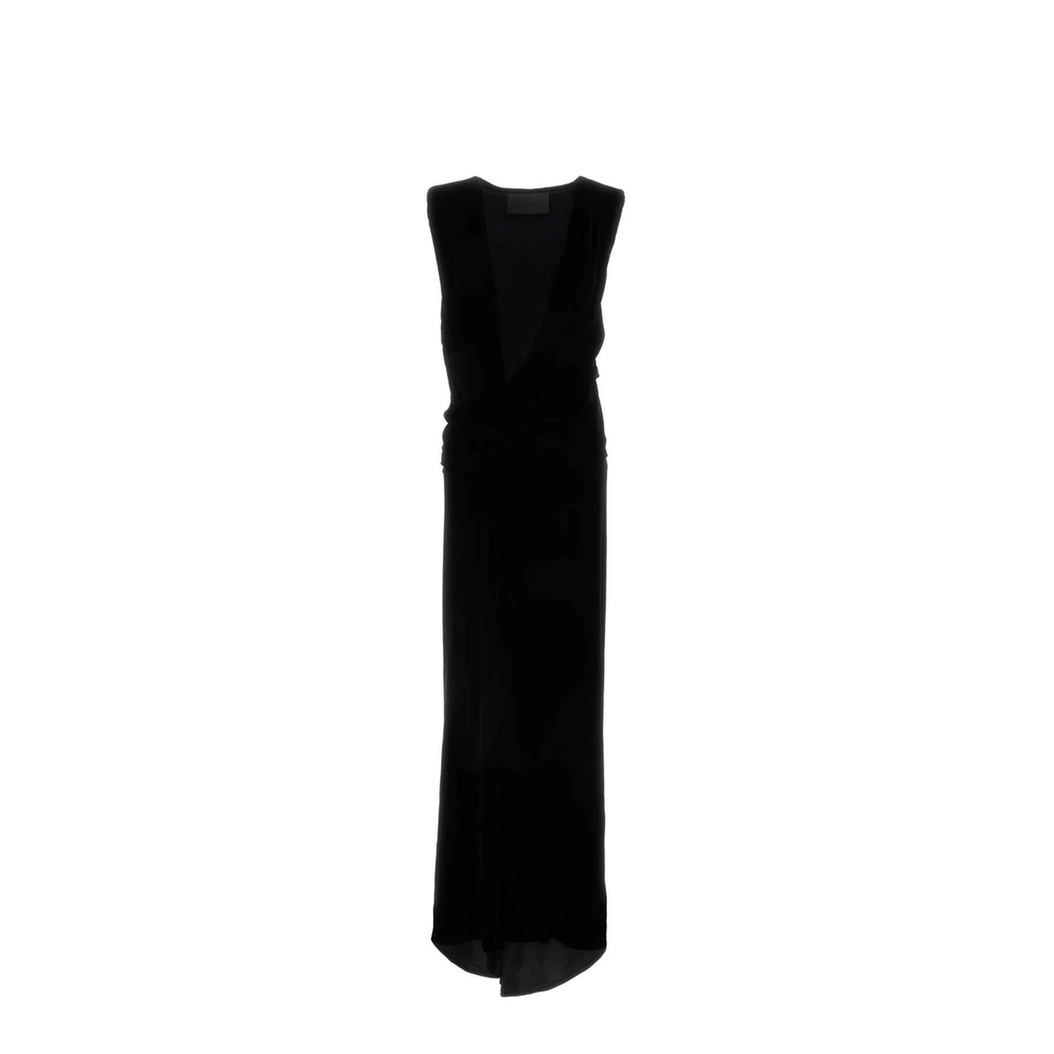 Black Velvet Long Dress - Image 3