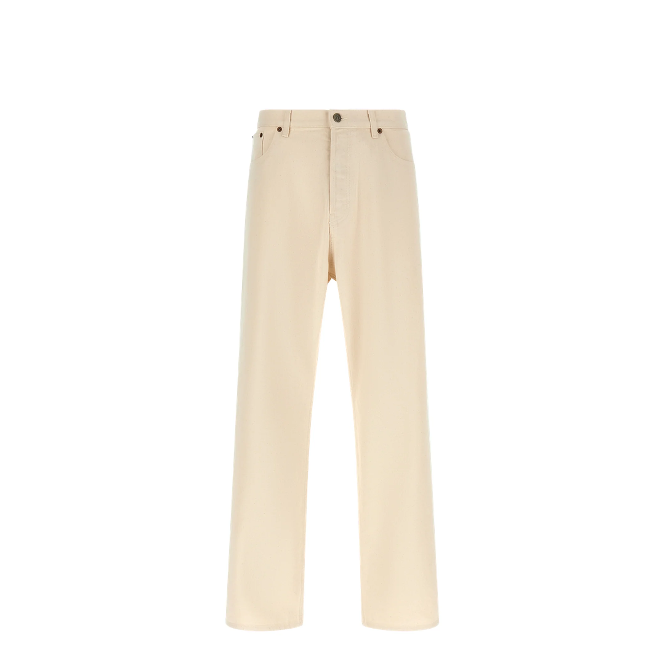 VGold Straight Leg Jeans - Beige