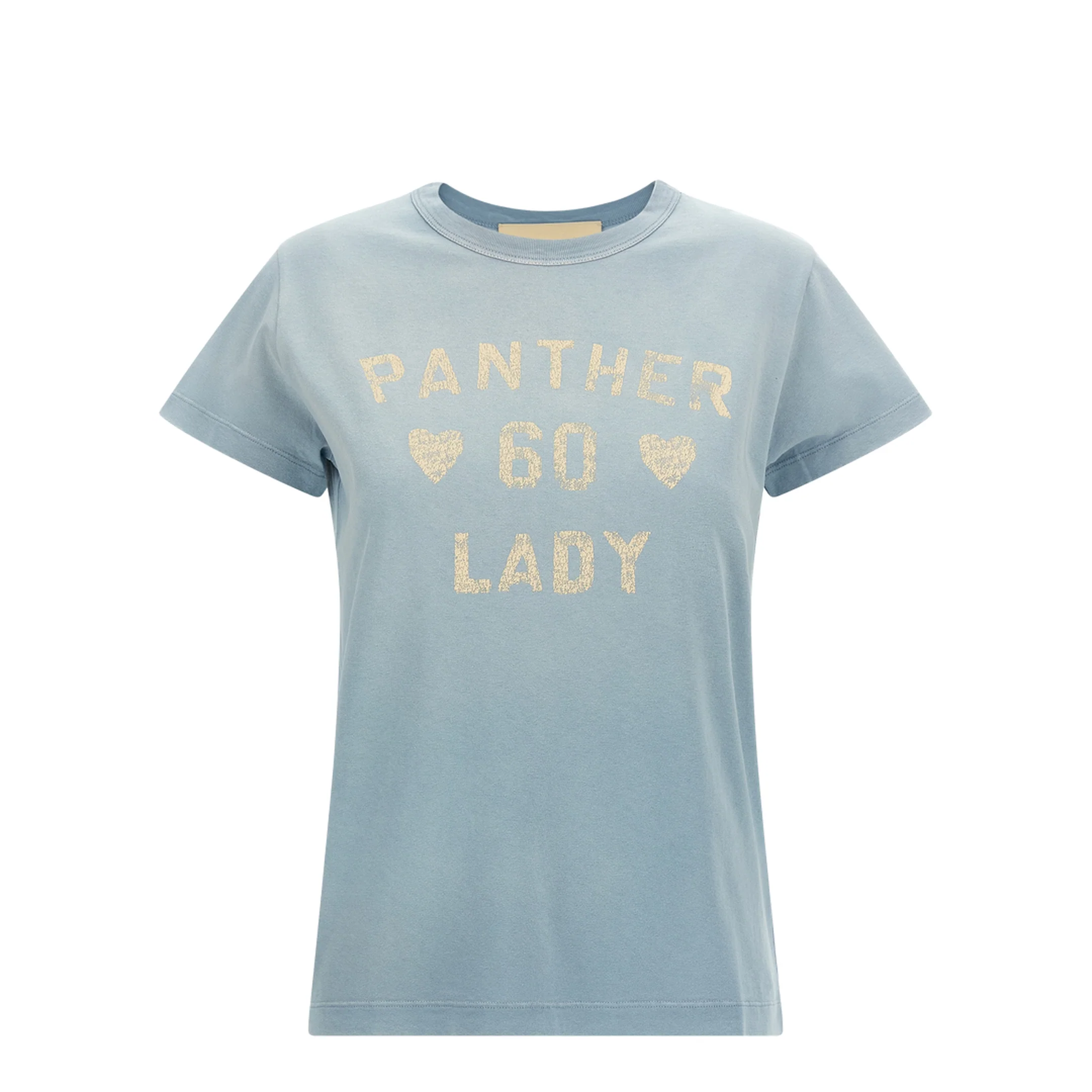 Panther Printed T-Shirt Blue