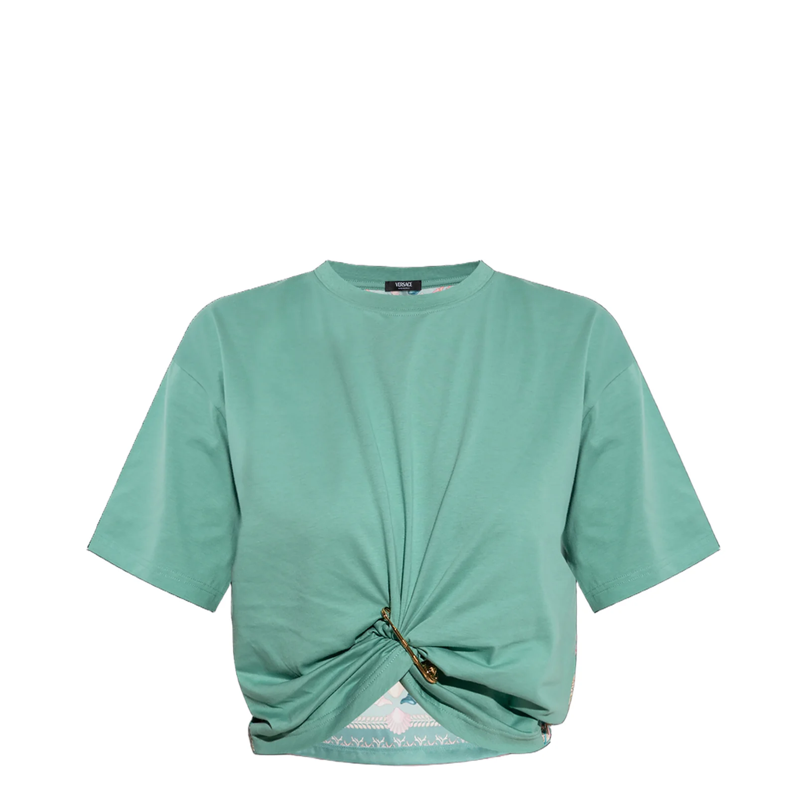 Top With A Decorative Safety Pin